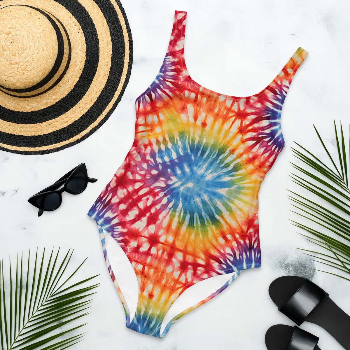 Cosmic Charlotte One-Piece Tie Dye Swimsuit
