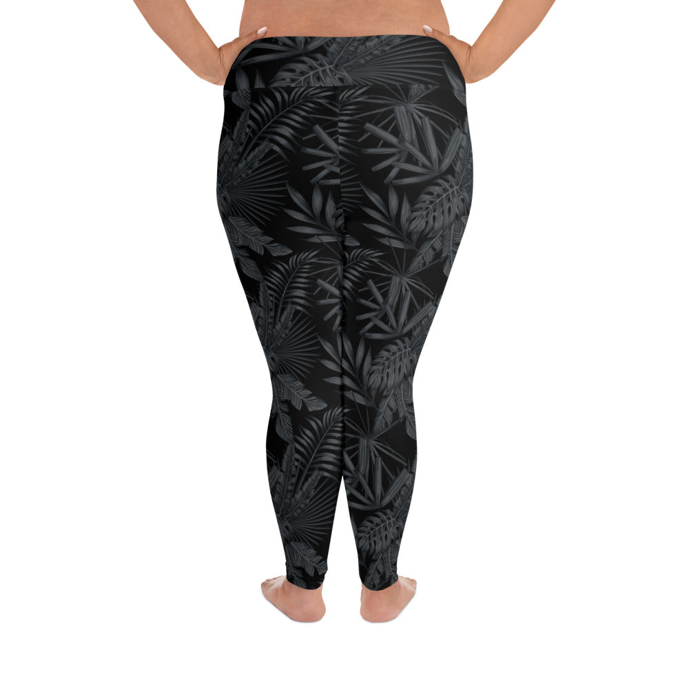 Tropicamo Black Ops Plus Size Leggings