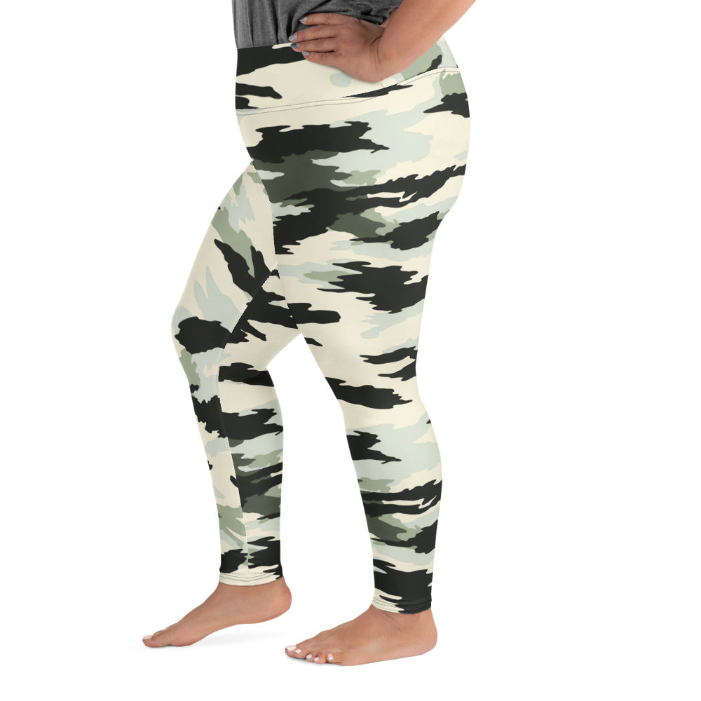 Snow Pine Plus Size Leggings
