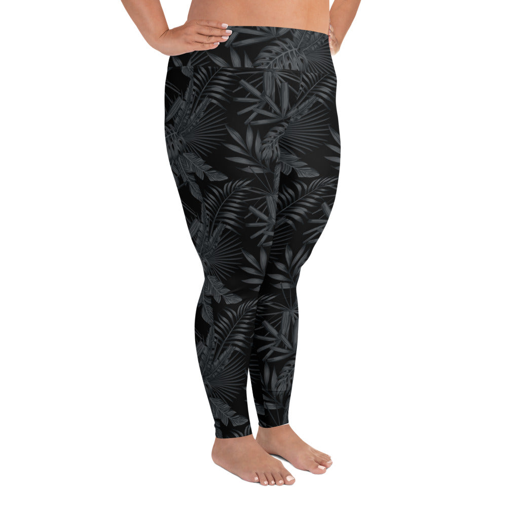Tropicamo Black Ops Plus Size Leggings