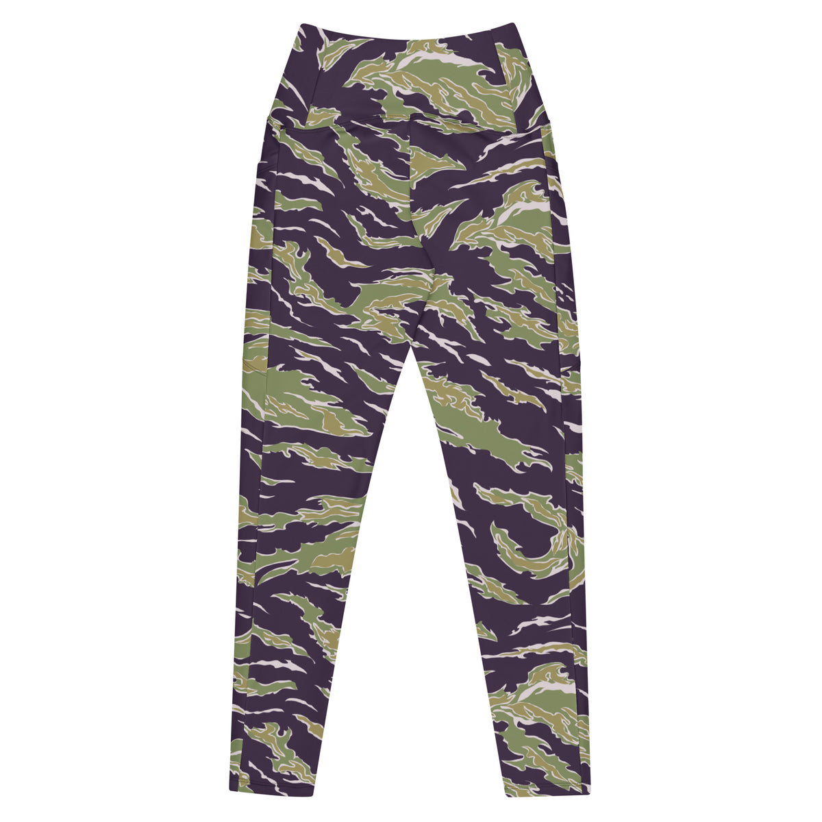 Jungle Tiger Stripe Pocket Leggings