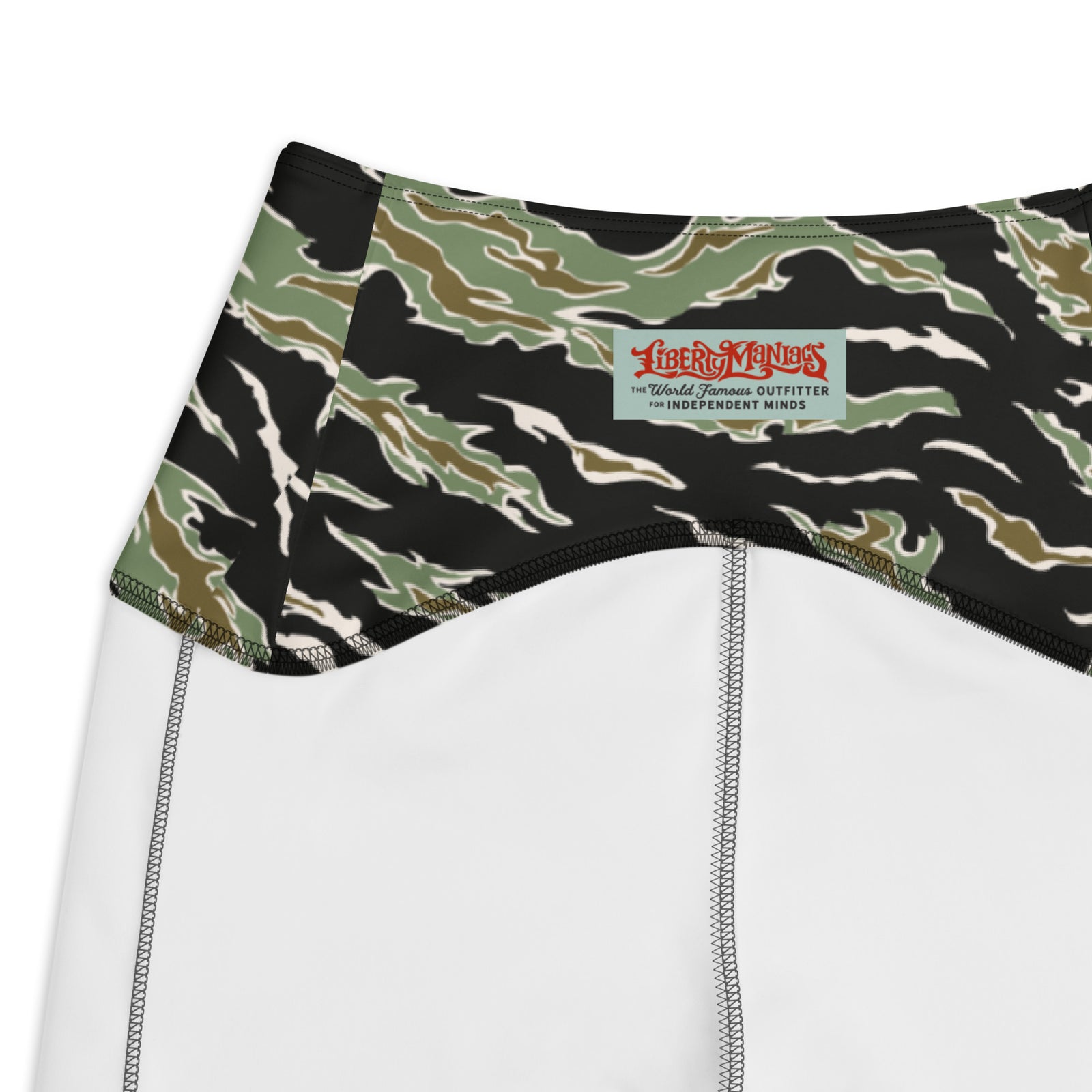 Tiger Stripe Camo Leggings with Pockets