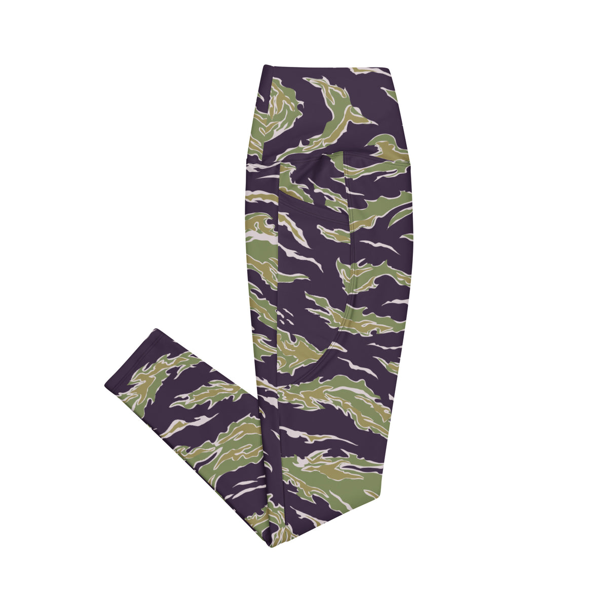 Jungle Tiger Stripe Pocket Leggings