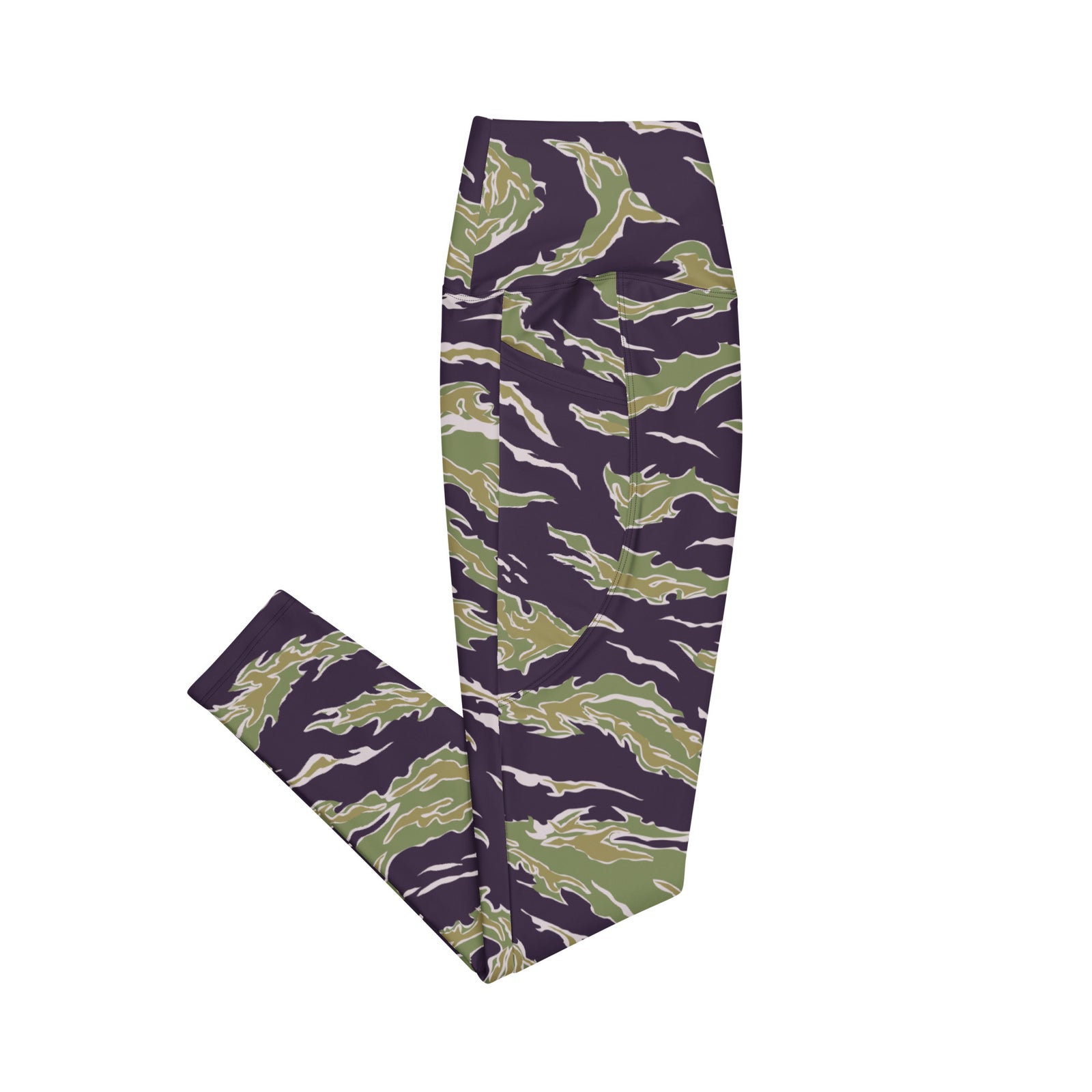 Jungle Tiger Stripe Pocket Leggings