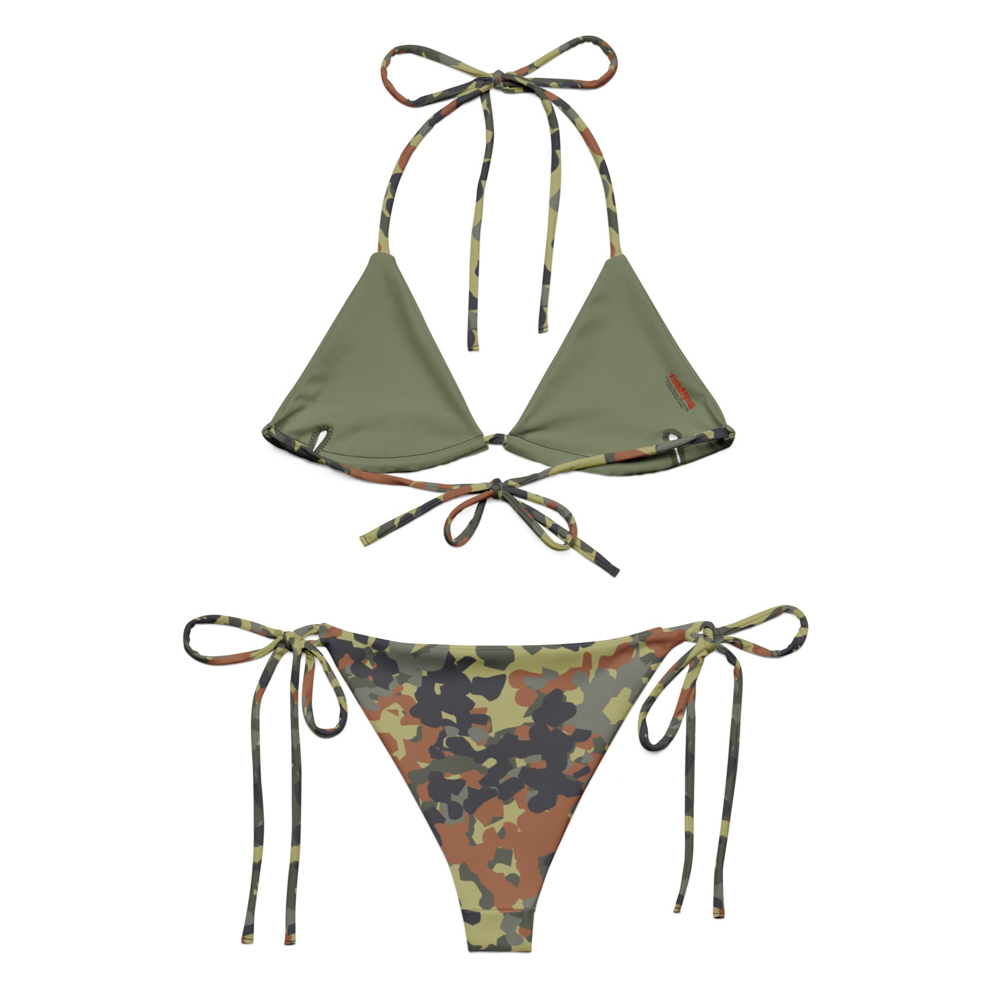 Flecktarn Reconnaissance Camo String Bikini