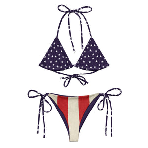 Lady Liberty American String Bikini