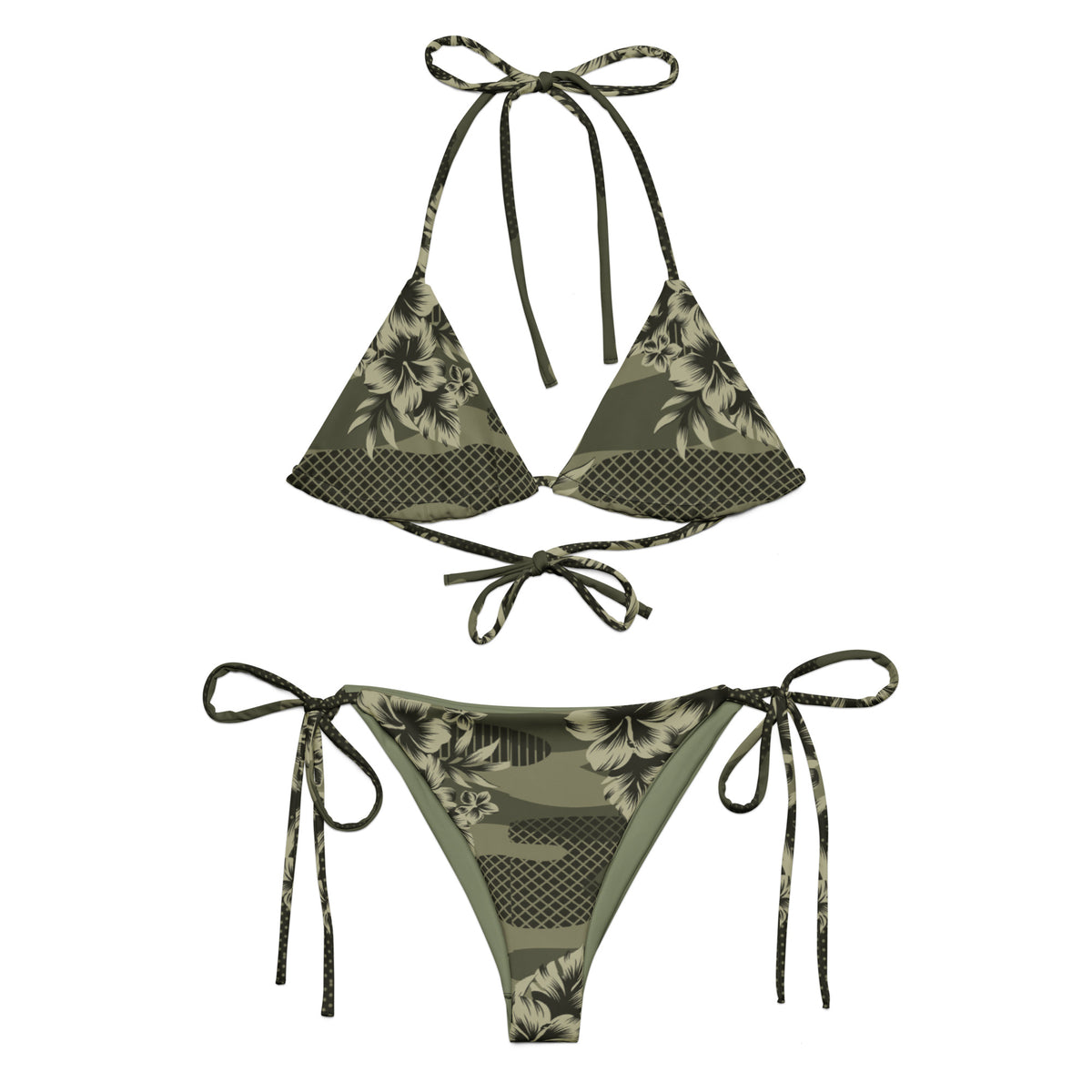 Hawaiian Camo String Bikini