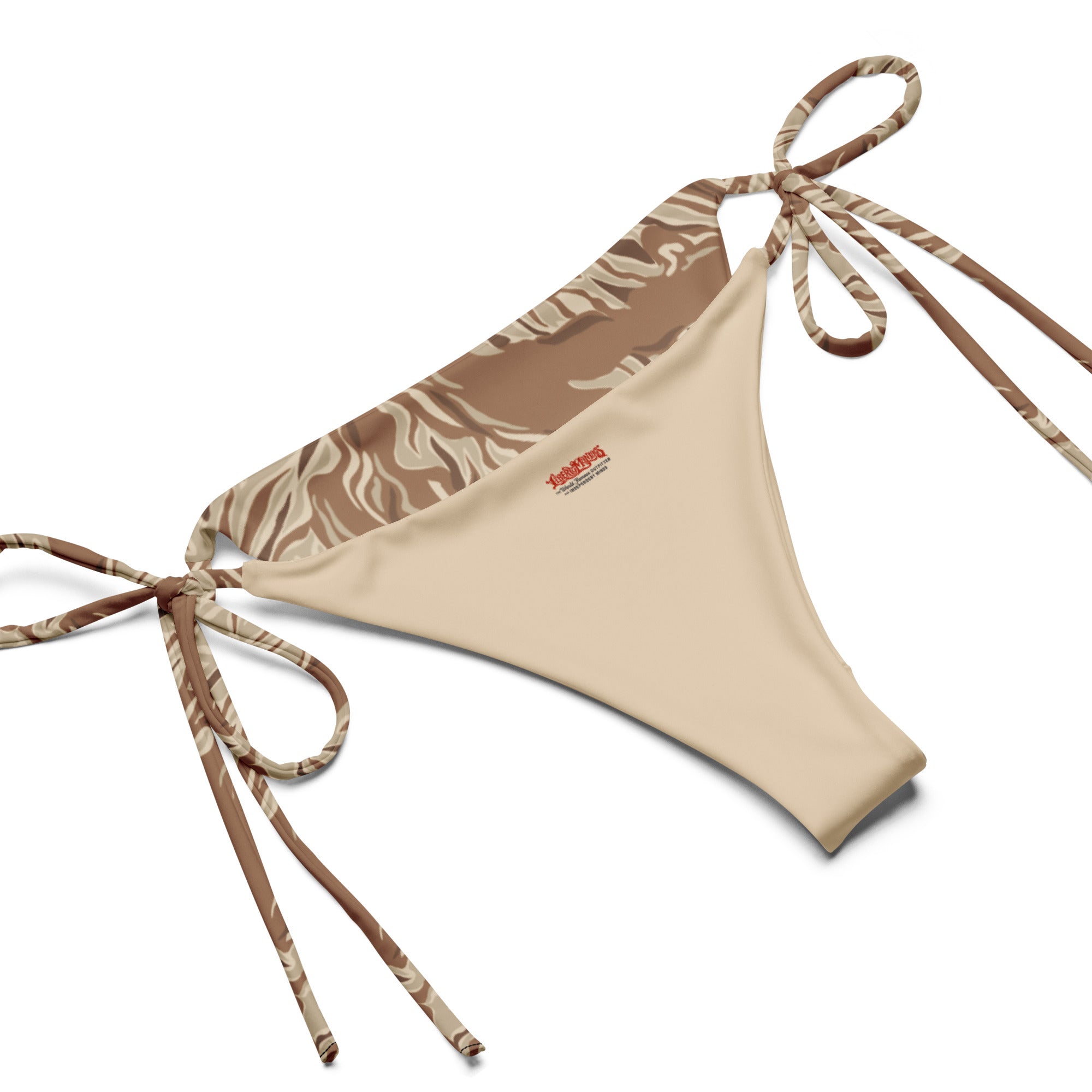 Desert Tiger Stripe String Bikini