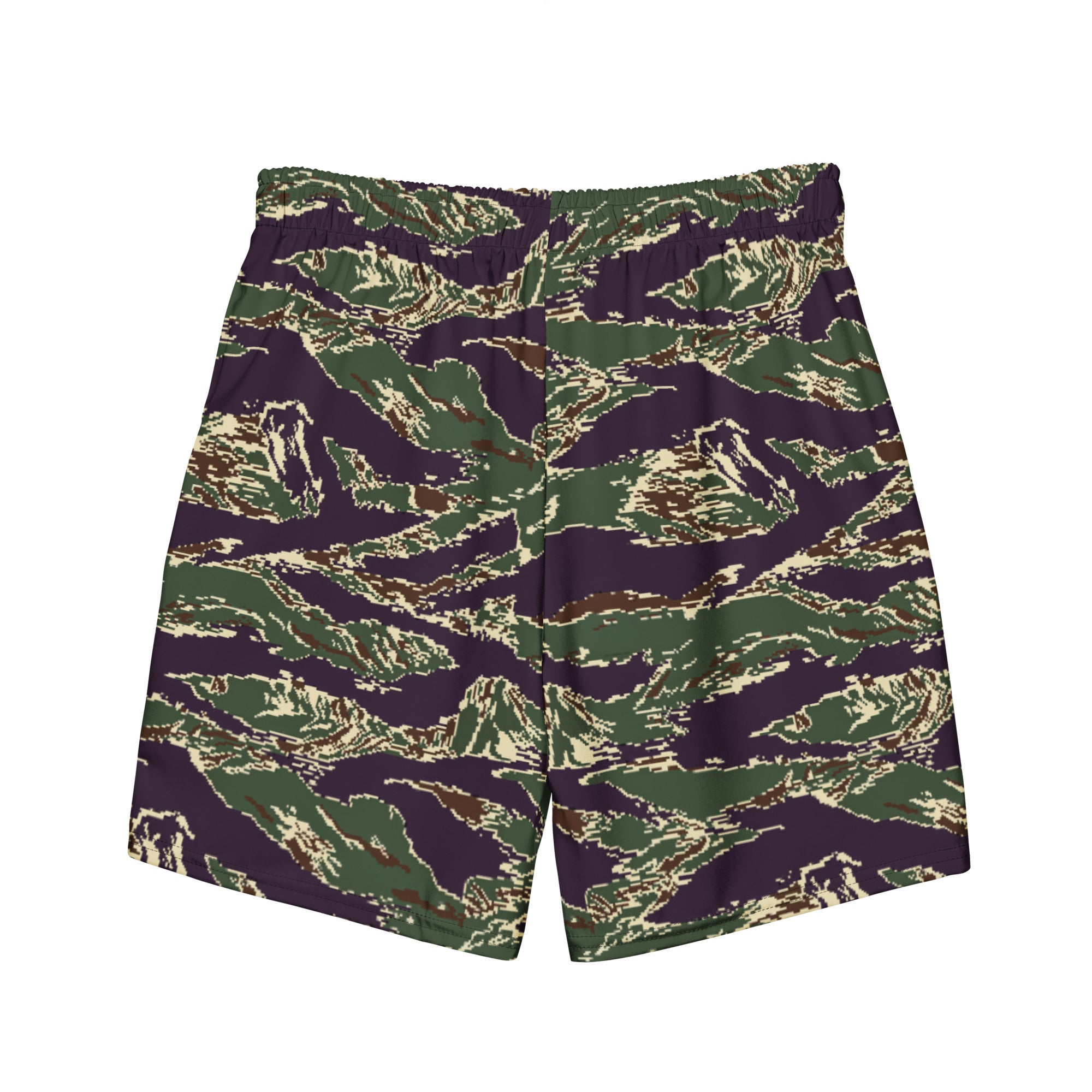 Taiwan ROC Marine Corps Digital Tiger Stripe Camo Men's Swim Trunks