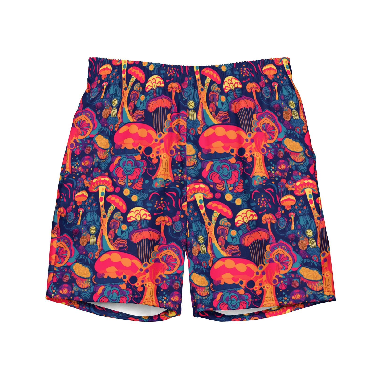 Electric Psilocybin Men's Swim Trunks