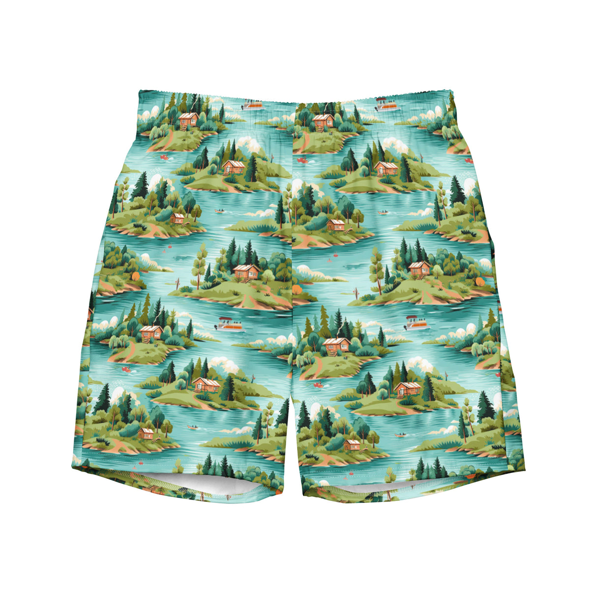 Up North Men&#39;s Swim Trunks