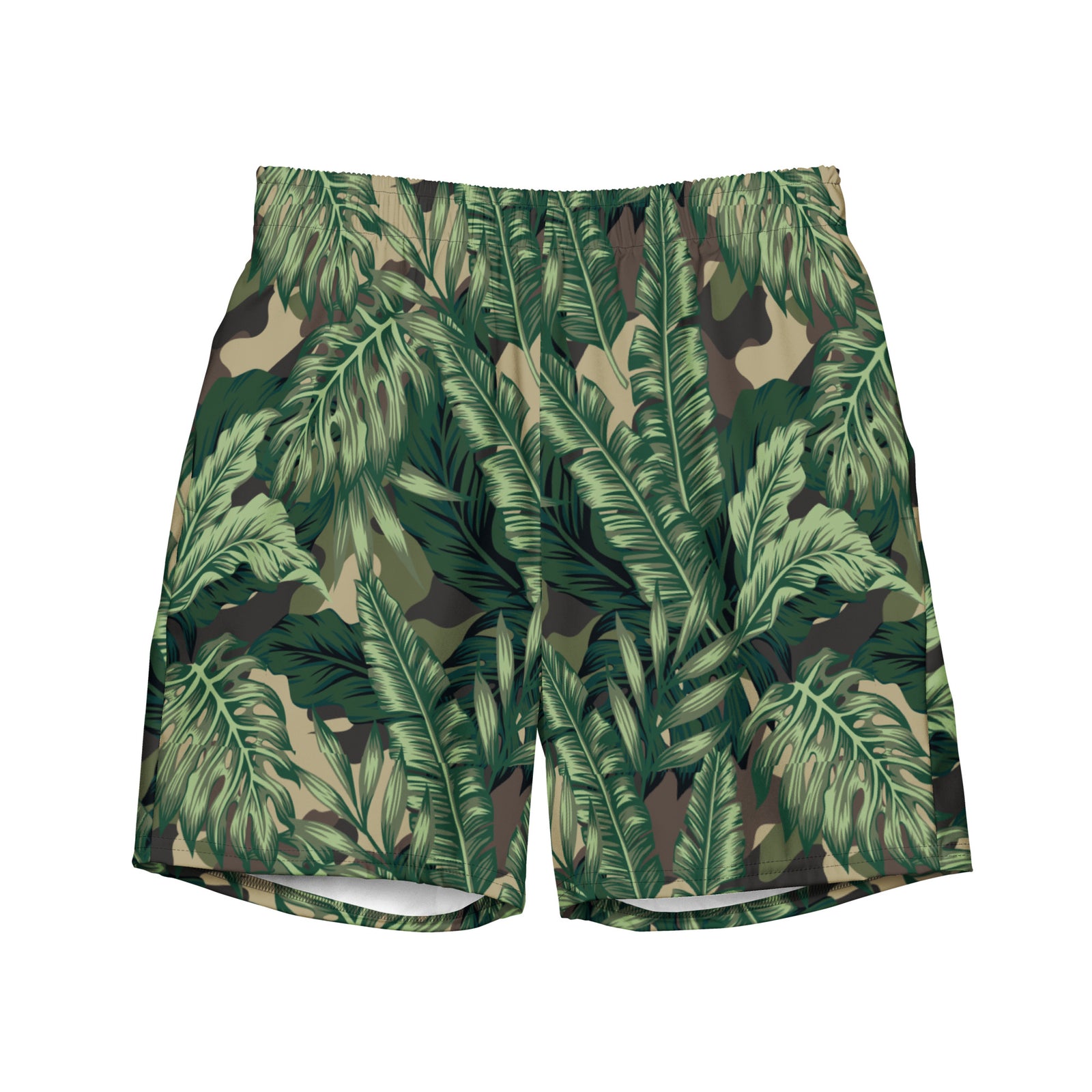Camo LuauMen's swim trunks