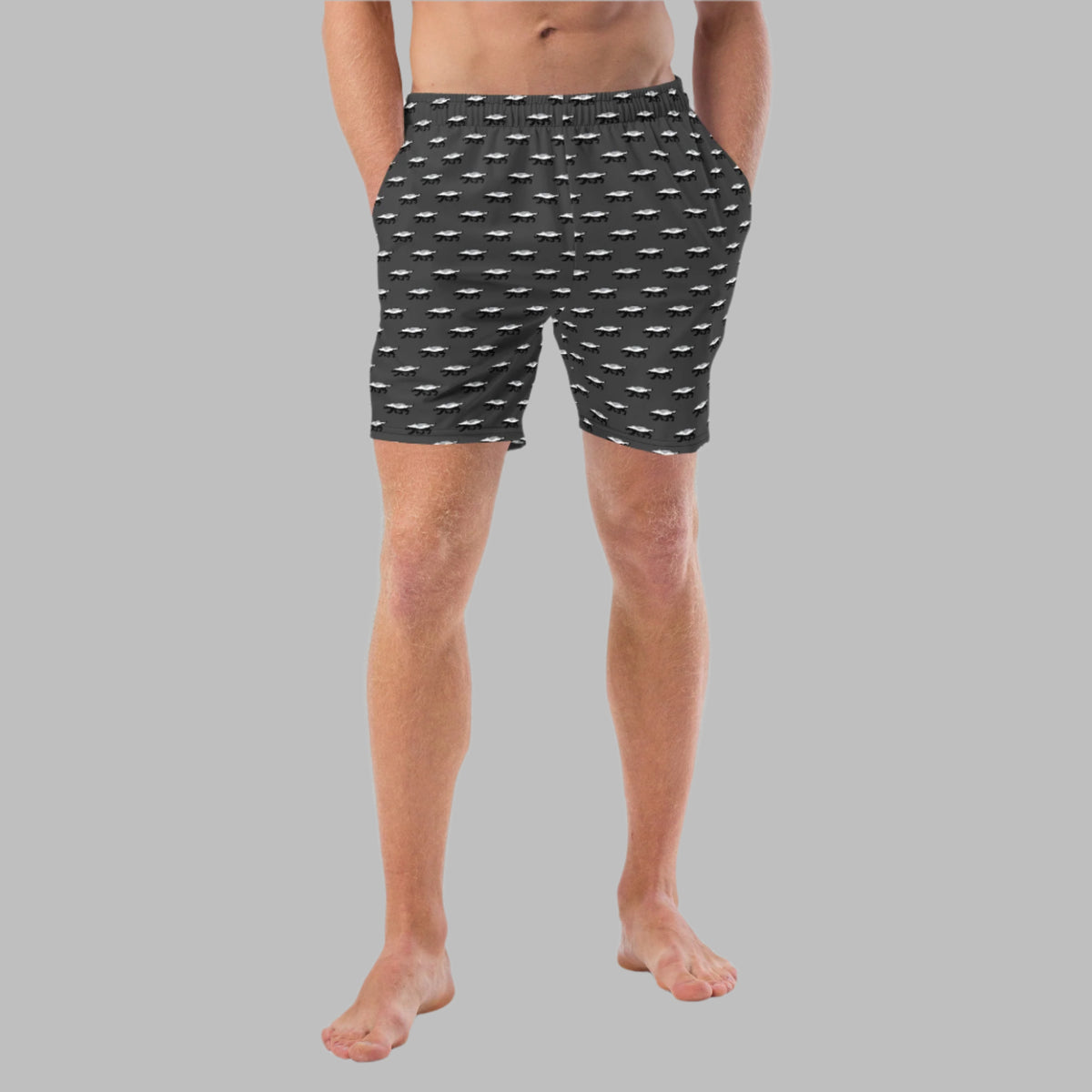 Honey Badger Men&#39;s Swim Trunks