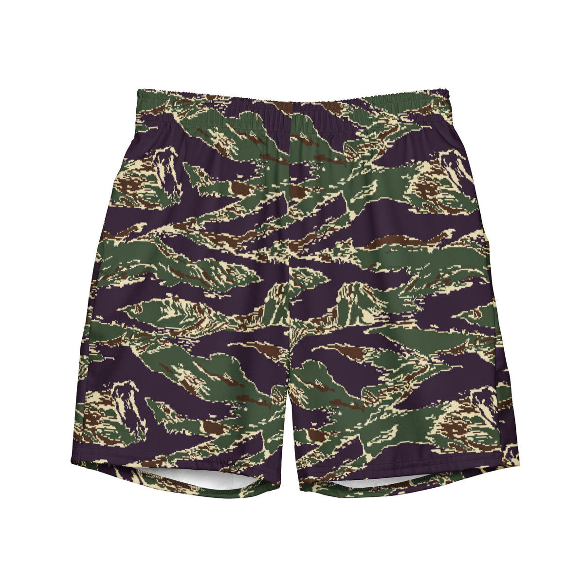 Taiwan ROC Marine Corps Digital Tiger Stripe Camo Men&#39;s Swim Trunks