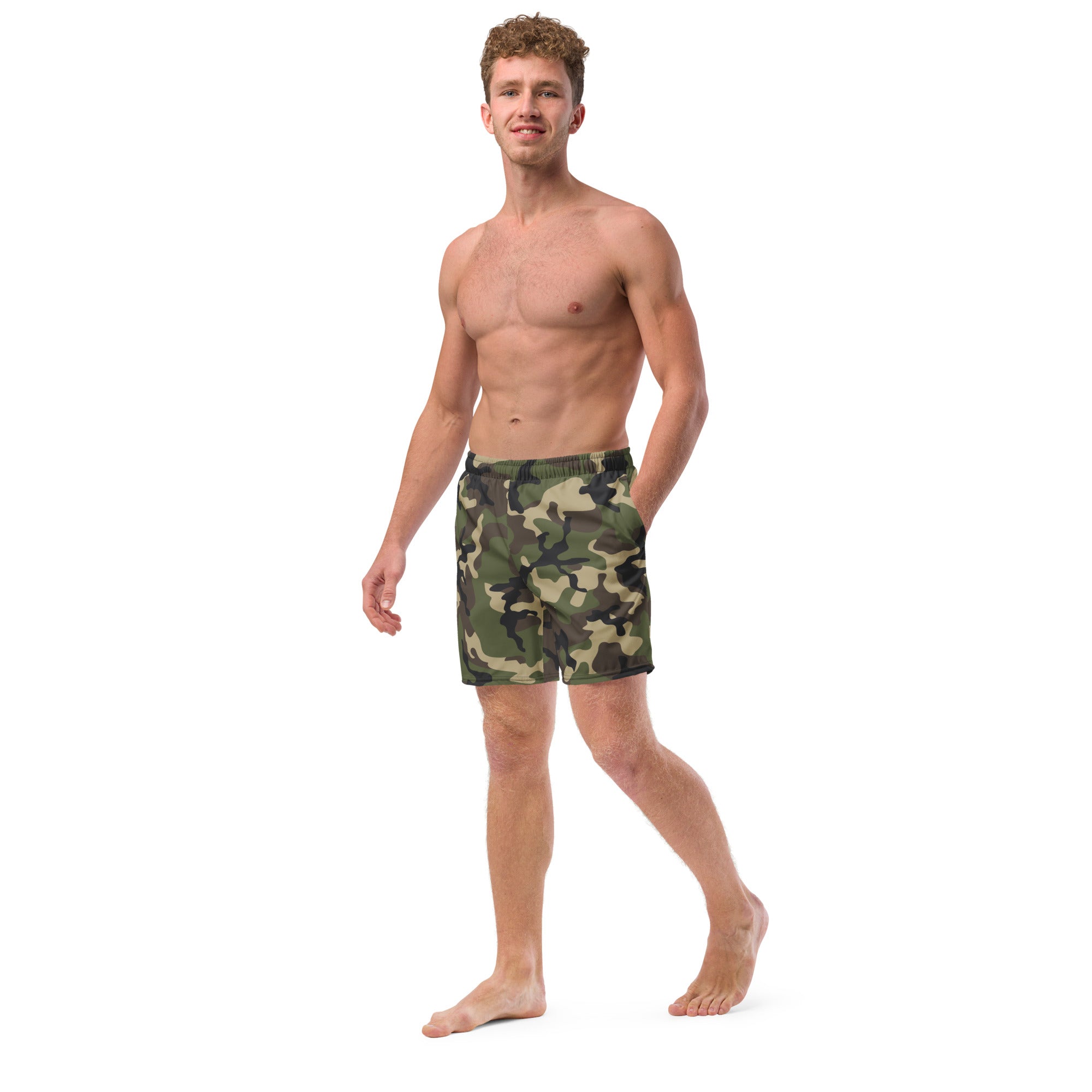 Men's Woodland Camo Swim Panties