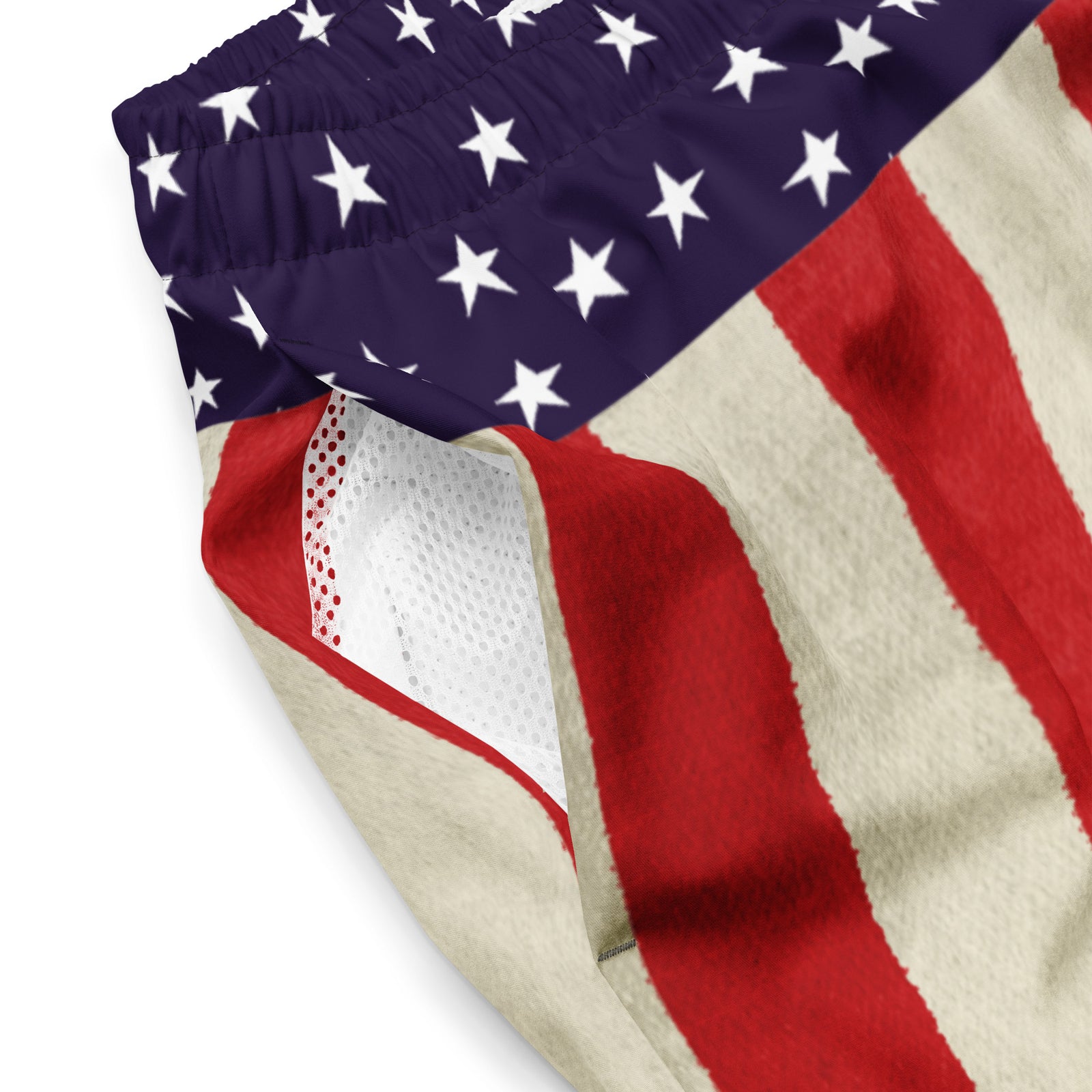 Americana Men's Stars and Bars Swim Trunks