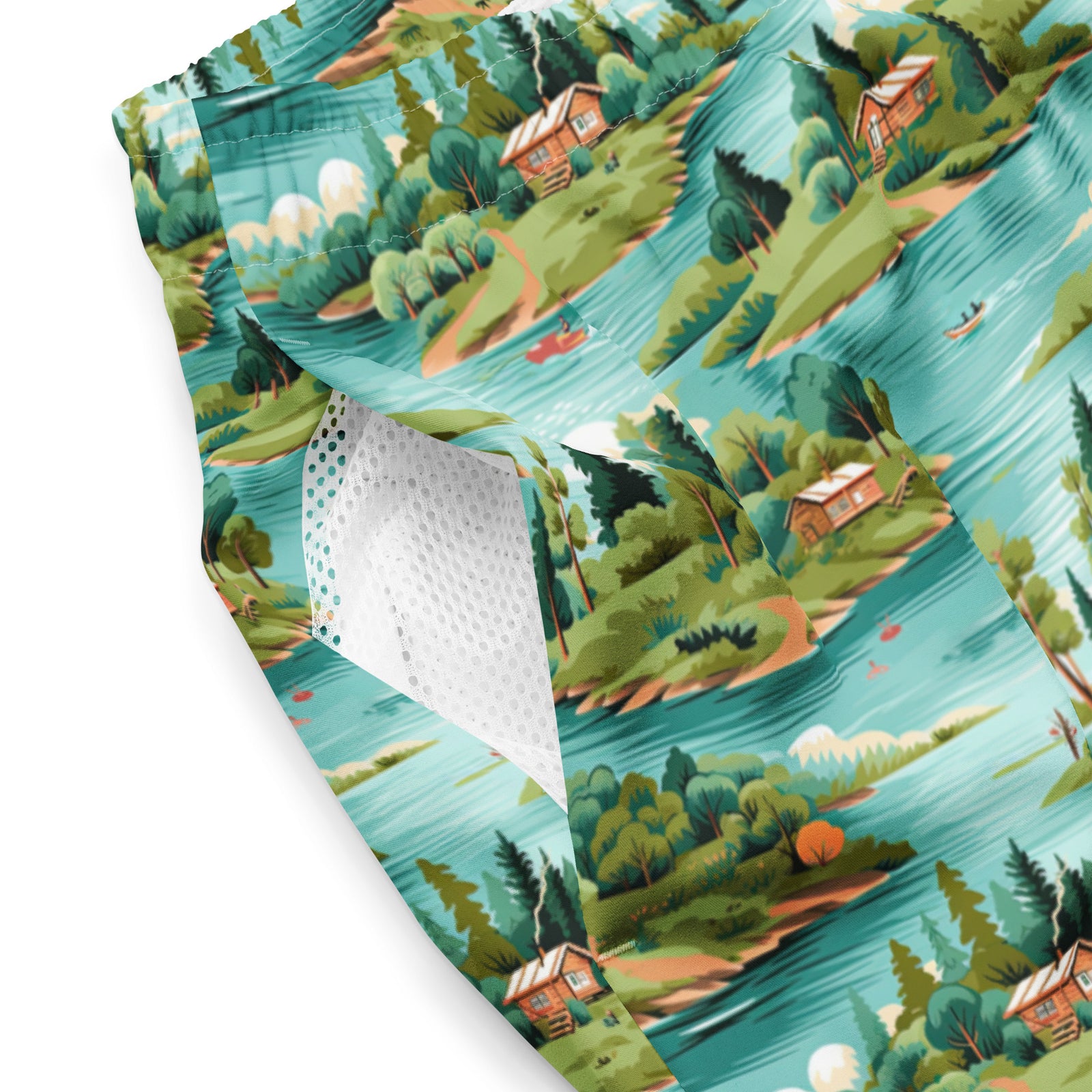 Up North Men's Swim Trunks