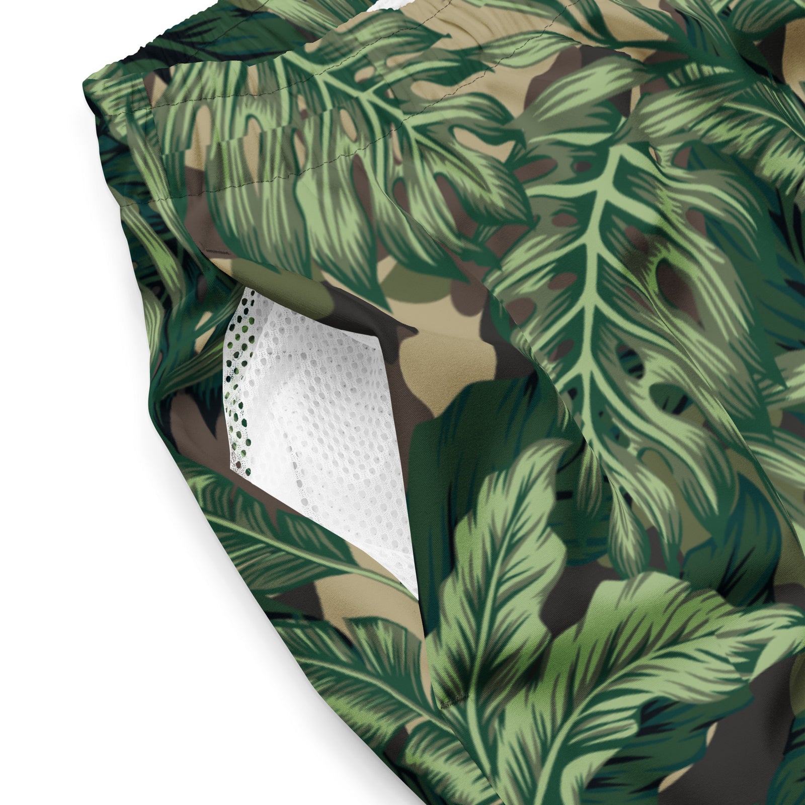 Camo LuauMen's swim trunks