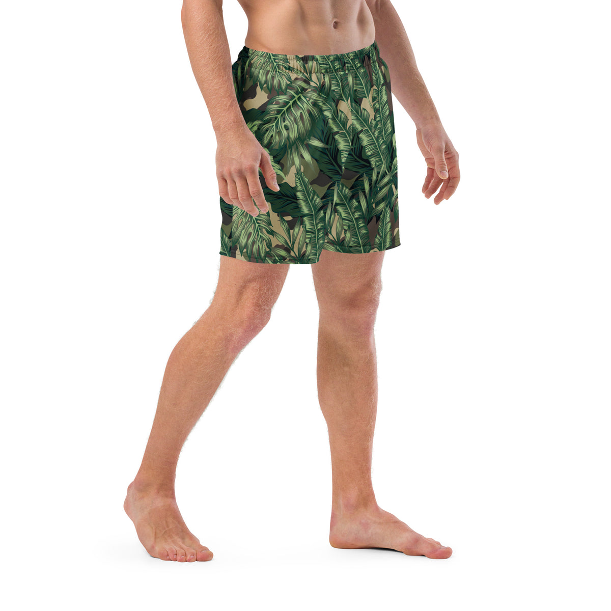 Camo LuauMen&#39;s swim trunks