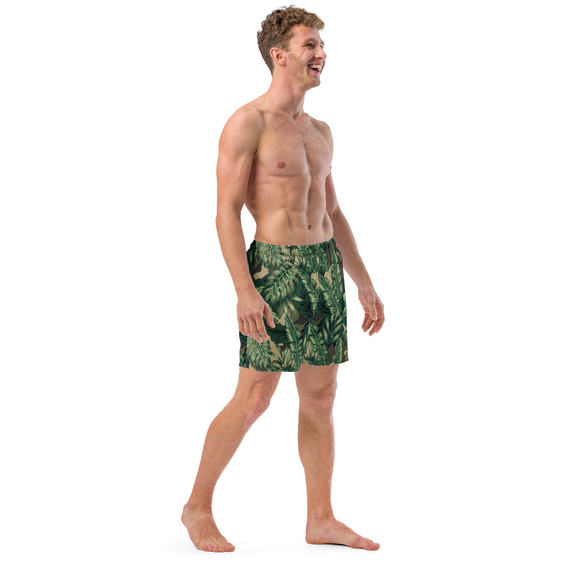 Camo LuauMen&#39;s swim trunks