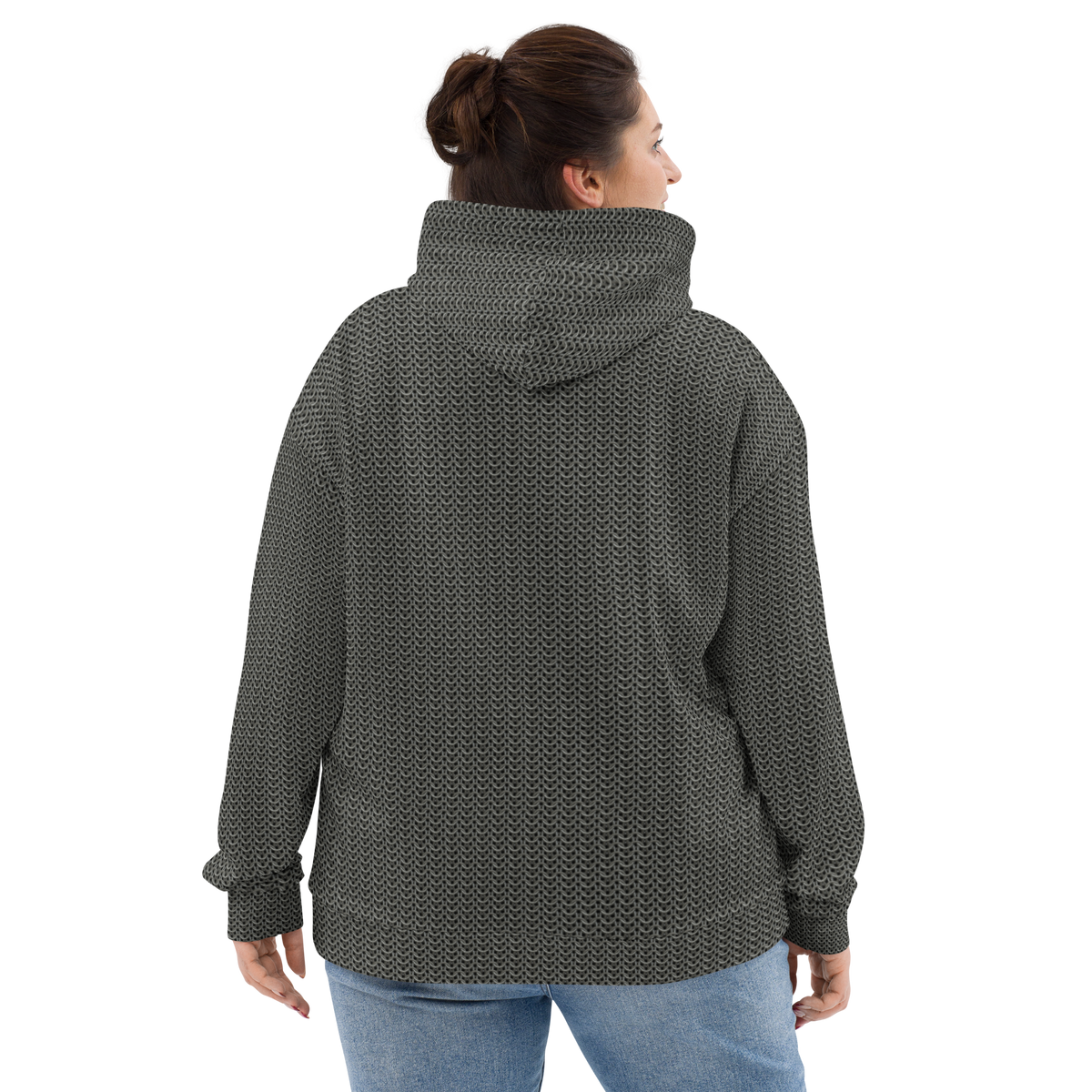 Chainmail Pattern Hoodie