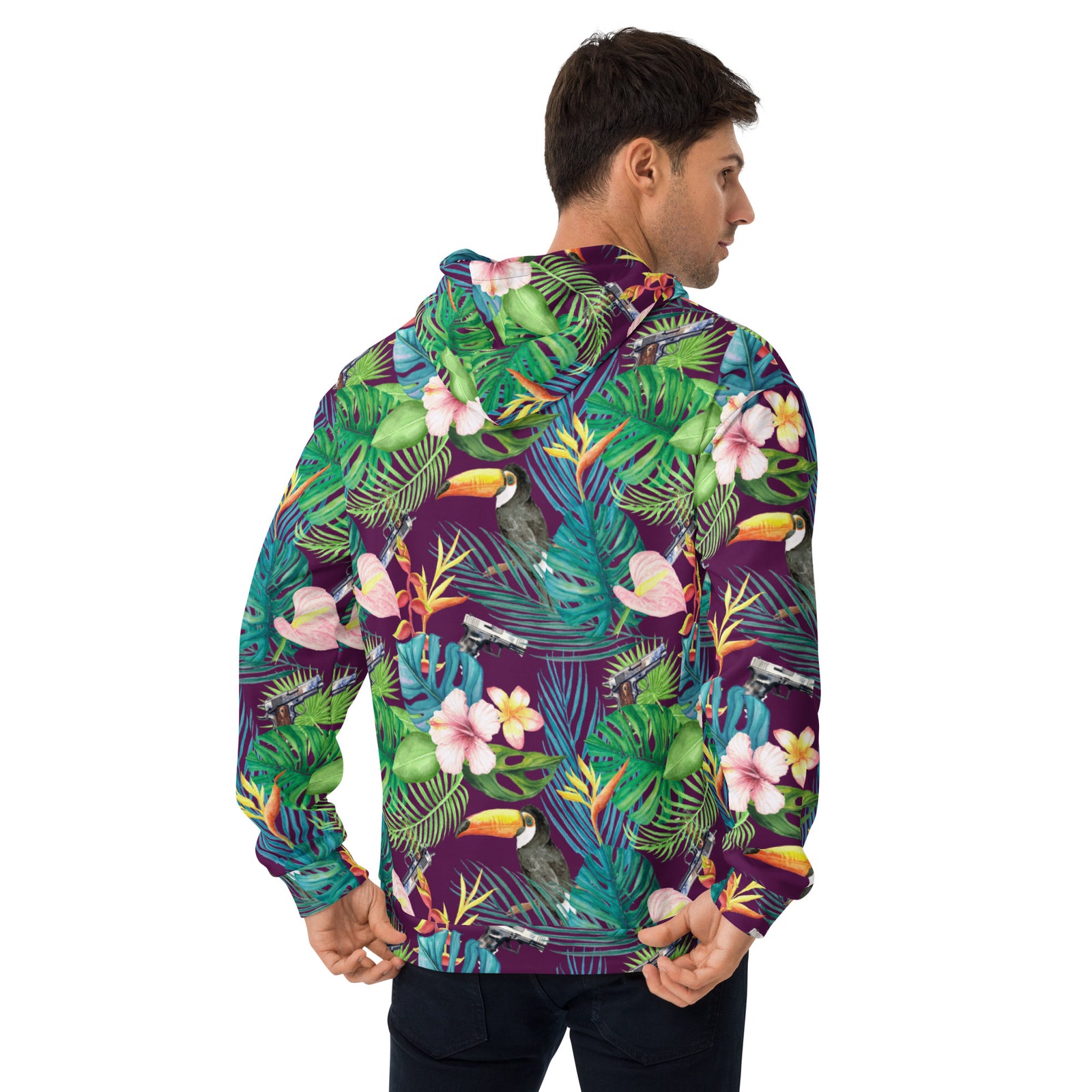 Hibiscus Bang Bang Hawaiian Hoodie