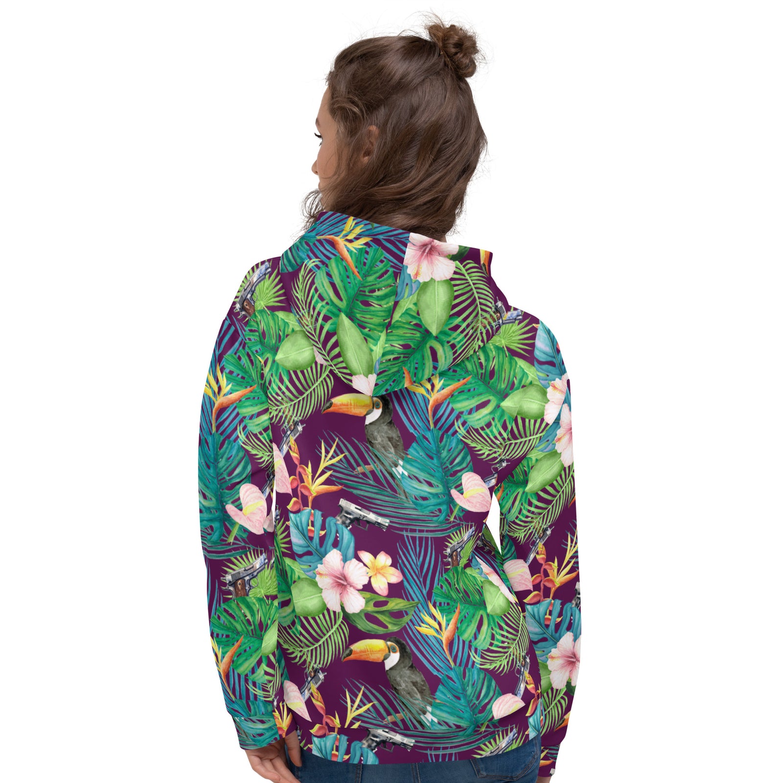 Hibiscus Bang Bang Hawaiian Hoodie