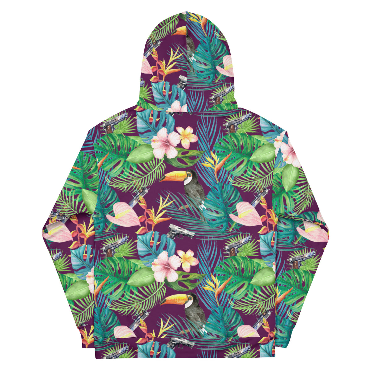 Hibiscus Bang Bang Hawaiian Hoodie