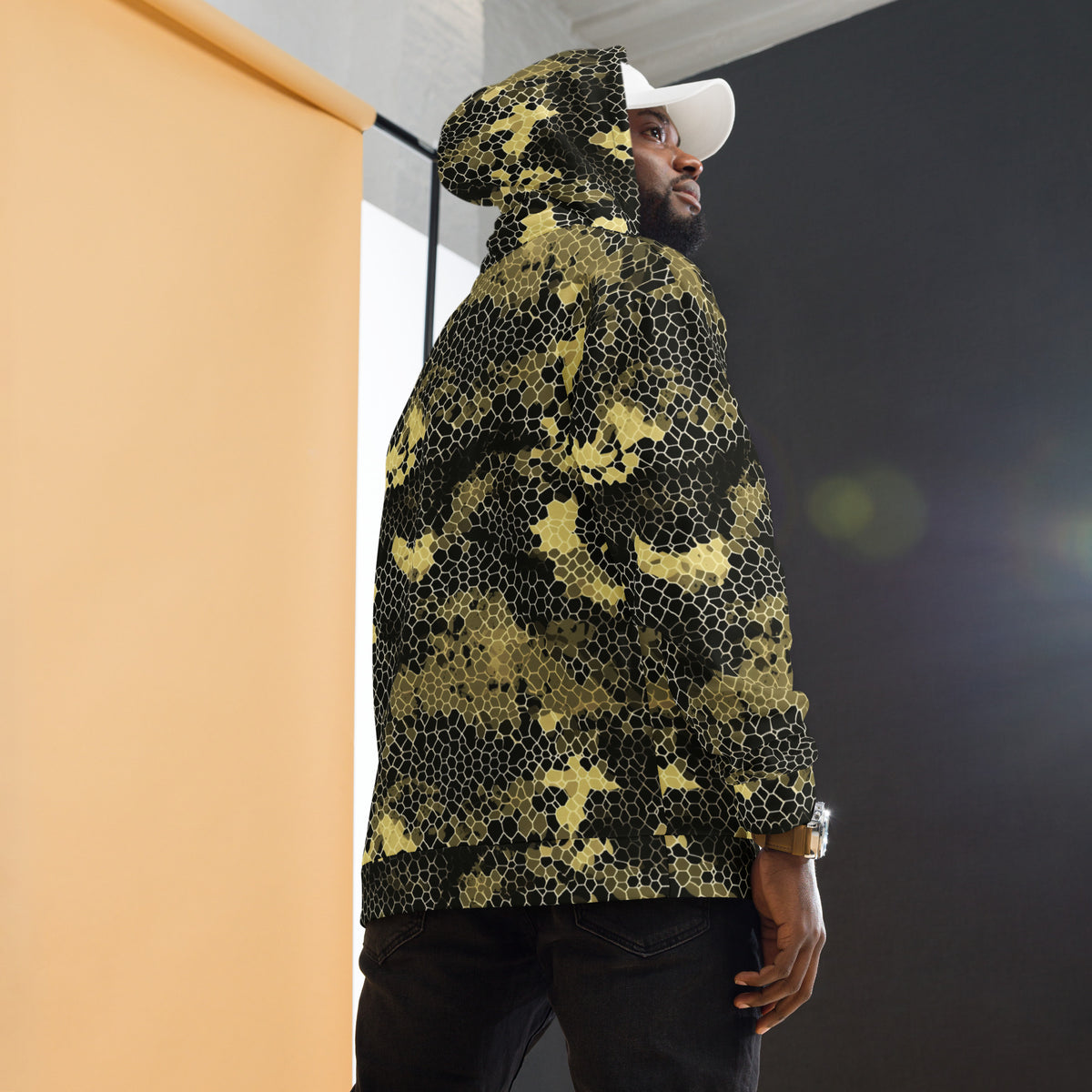 Viper Fractal Camouflage Hoodie