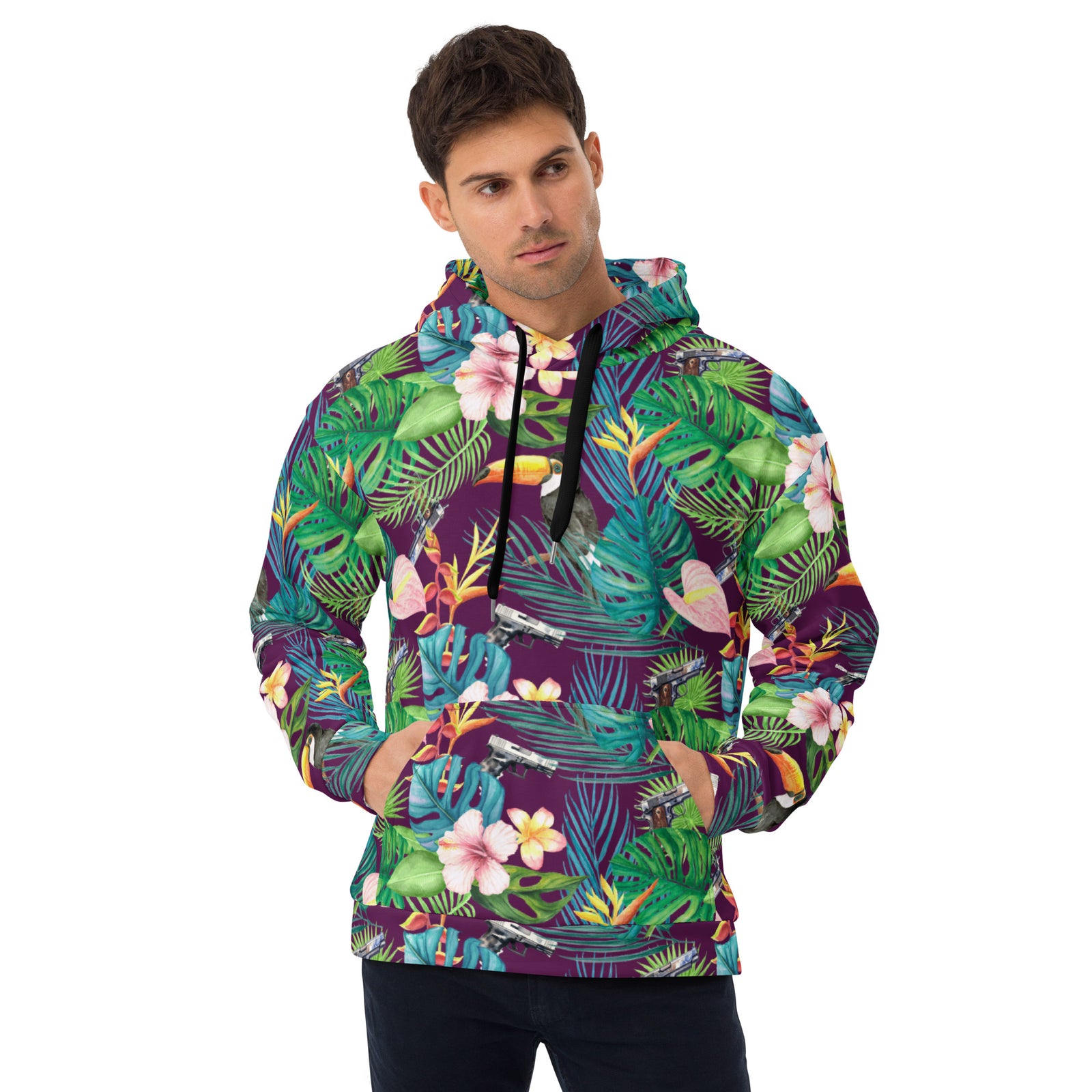 Hibiscus Bang Bang Hawaiian Hoodie