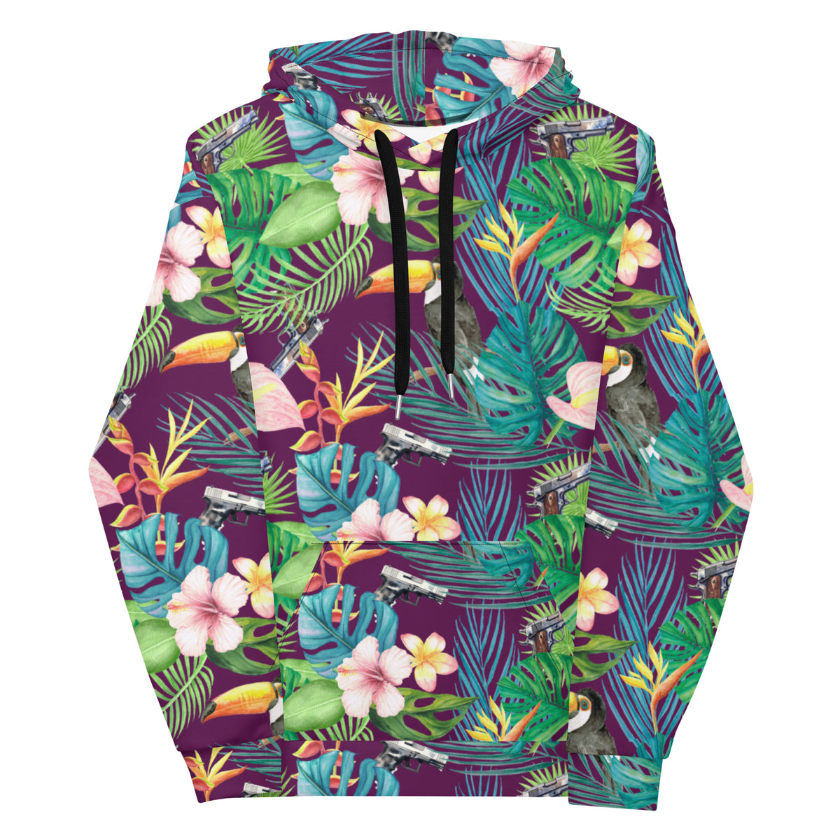 Hibiscus Bang Bang Hawaiian Hoodie