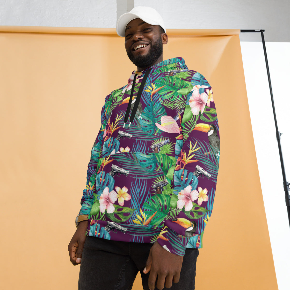 Hibiscus Bang Bang Hawaiian Hoodie