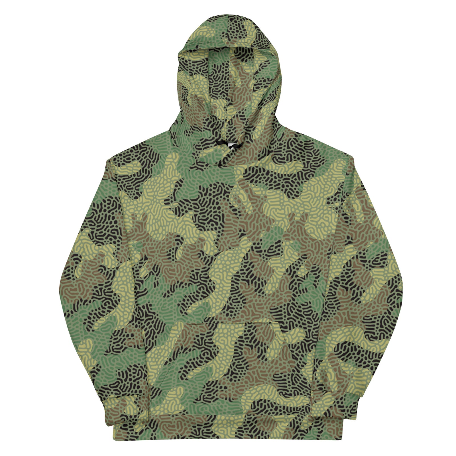 Woodland Maze Camo Hoodie - Liberty Maniacs