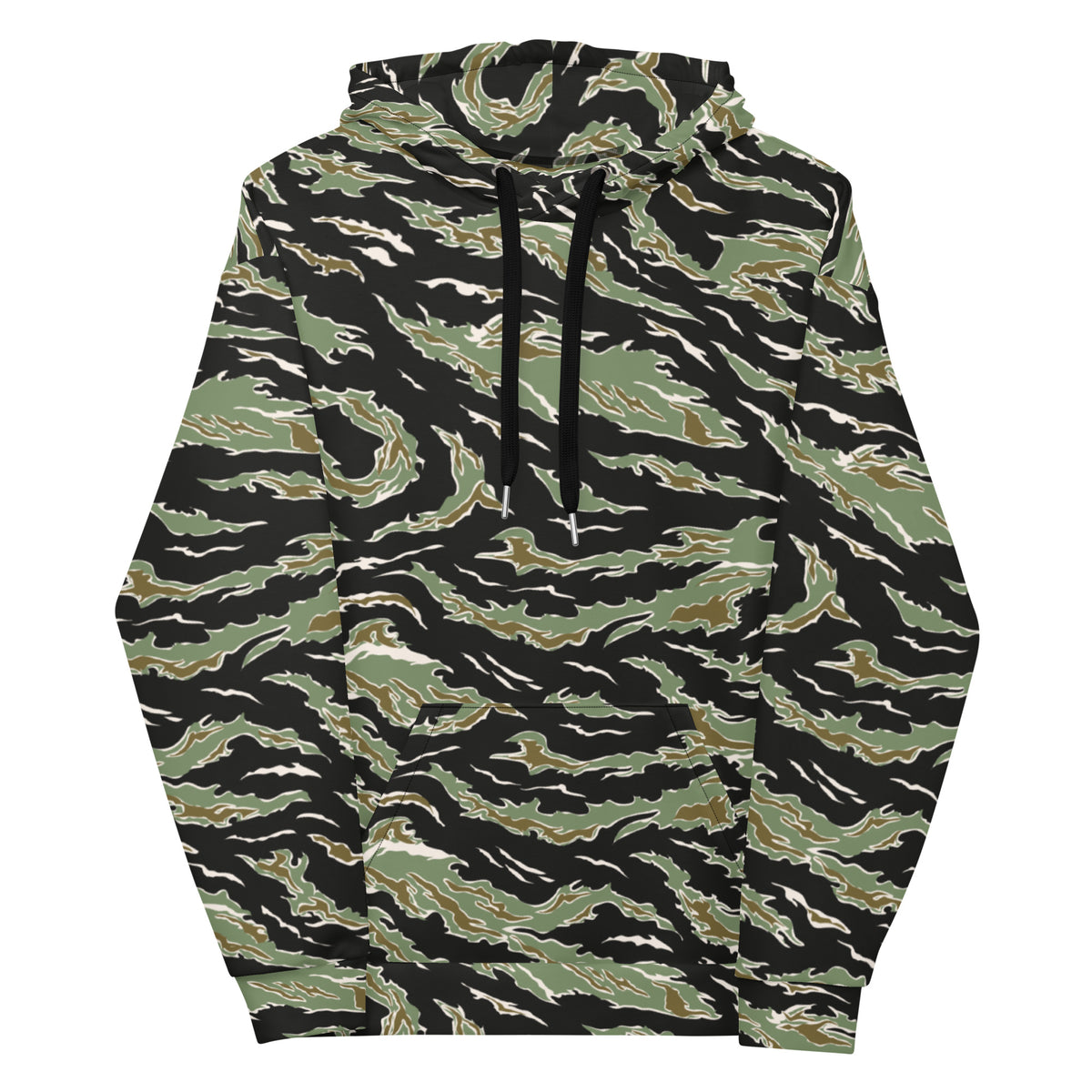 Tiger Stripe Jungle Camouflage Hoodie