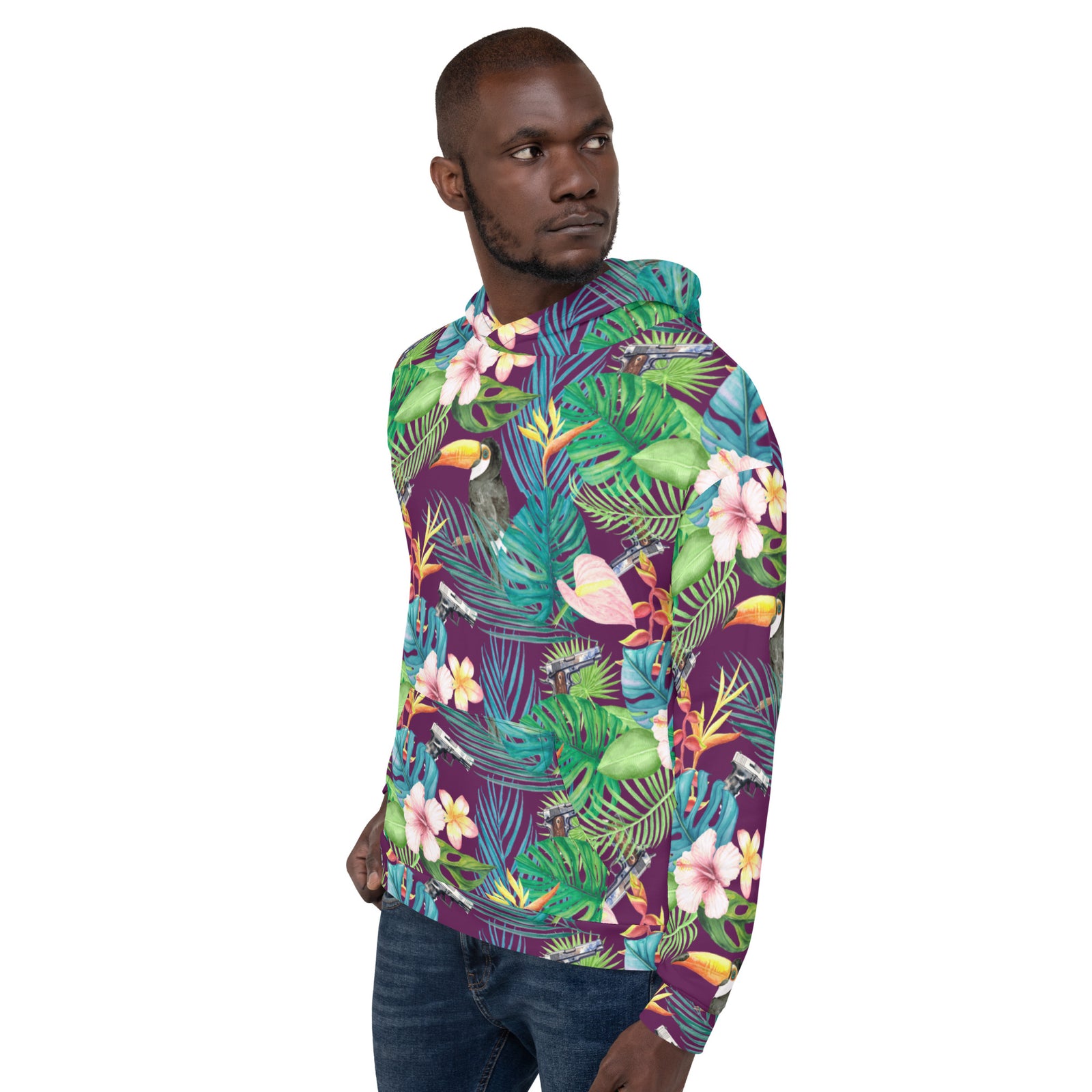 Hibiscus Bang Bang Hawaiian Hoodie