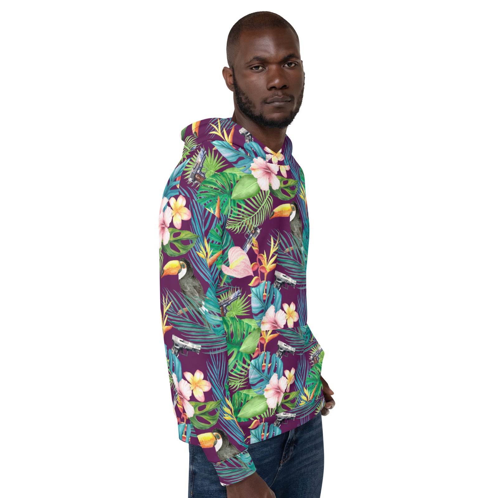 Hibiscus Bang Bang Hawaiian Hoodie