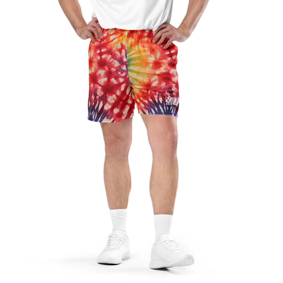 Tie Dye Mesh Shorts