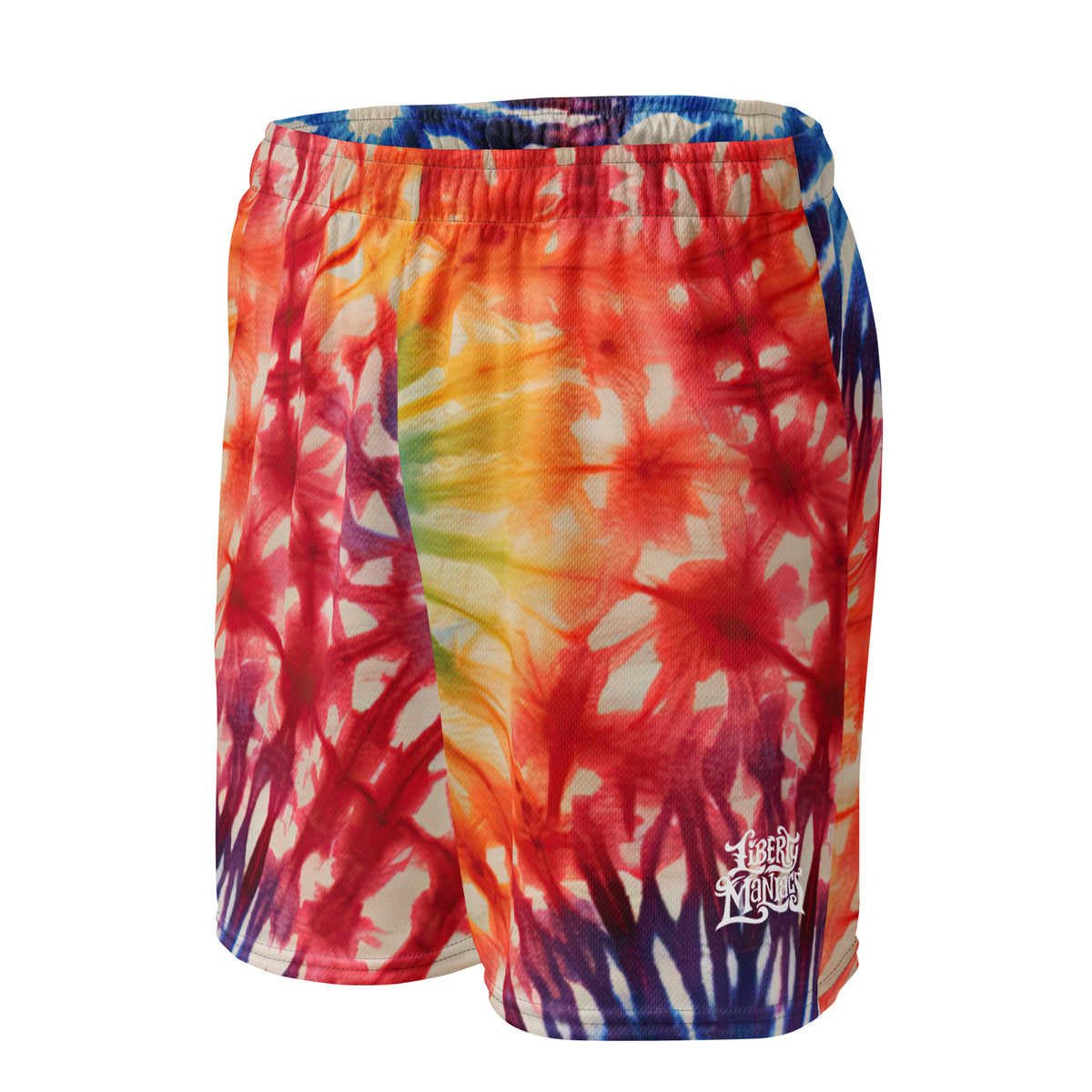 Tie Dye Mesh Shorts