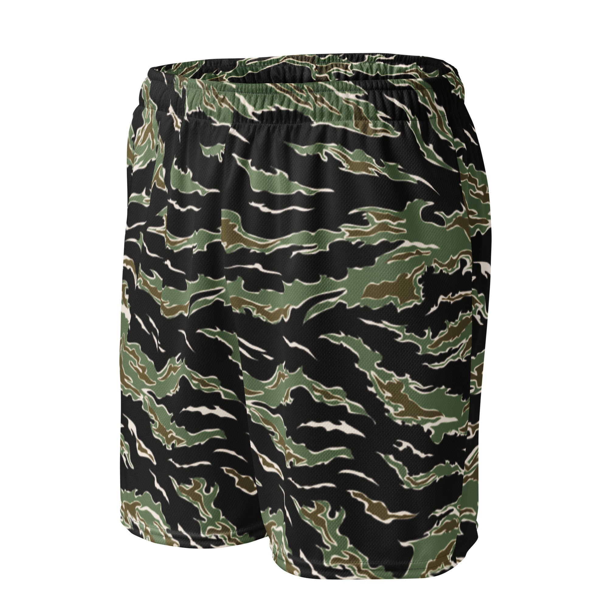 Tiger Stripe Camo Mesh Shorts