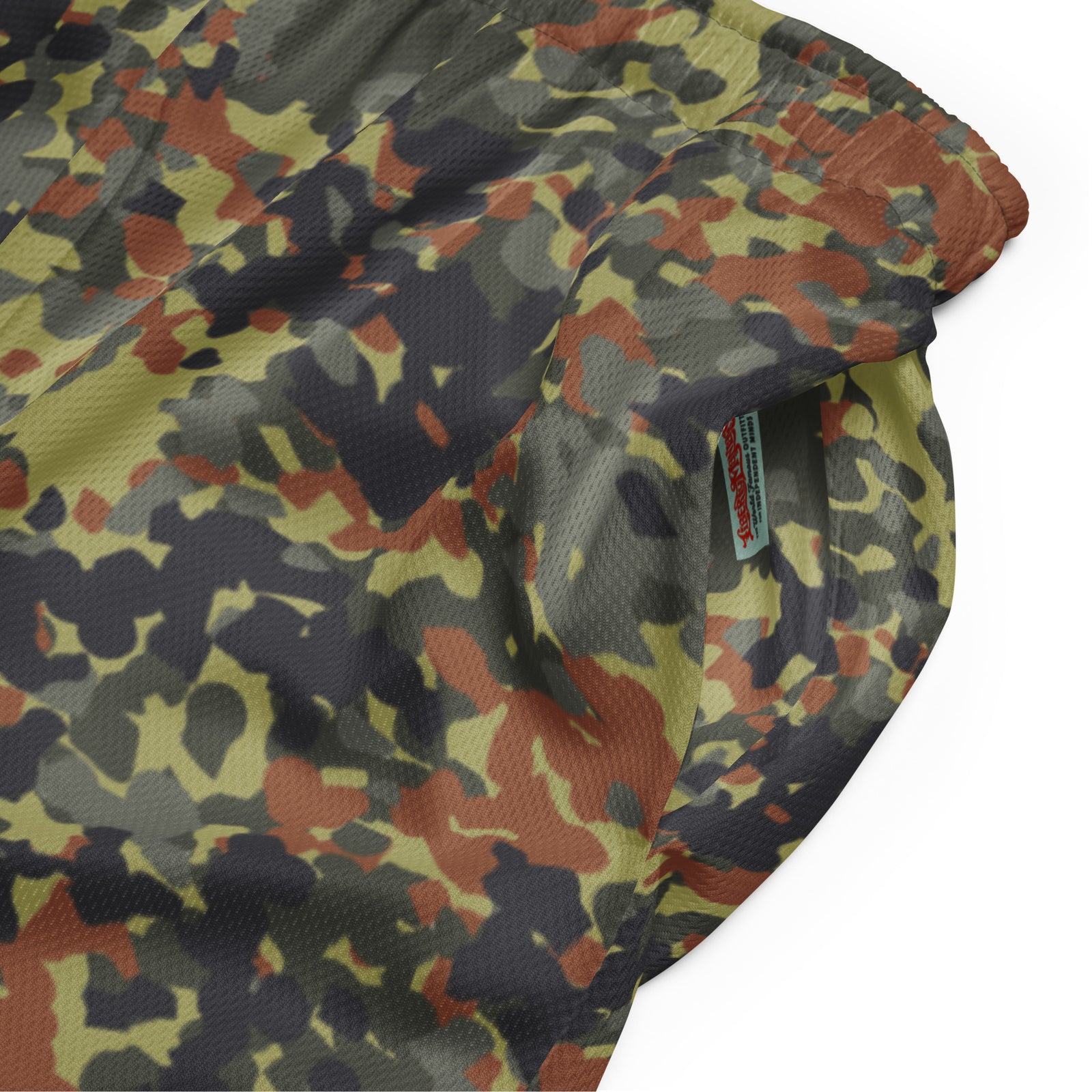 Flecktarn Reconnaissance Camo Mesh Shorts