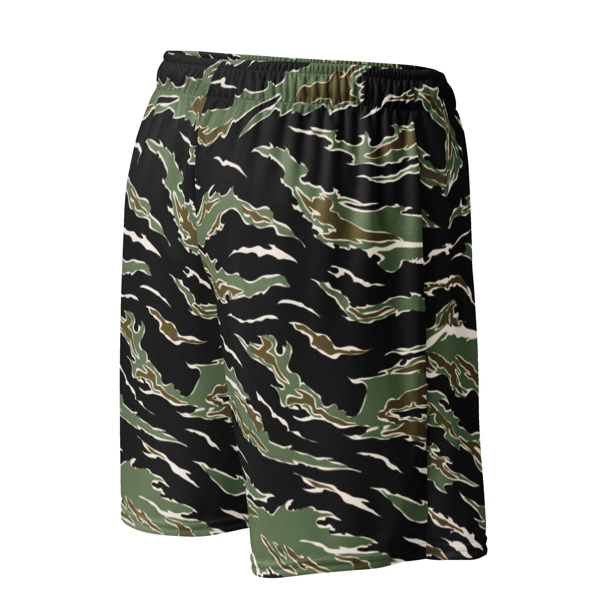 Tiger Stripe Camo Mesh Shorts