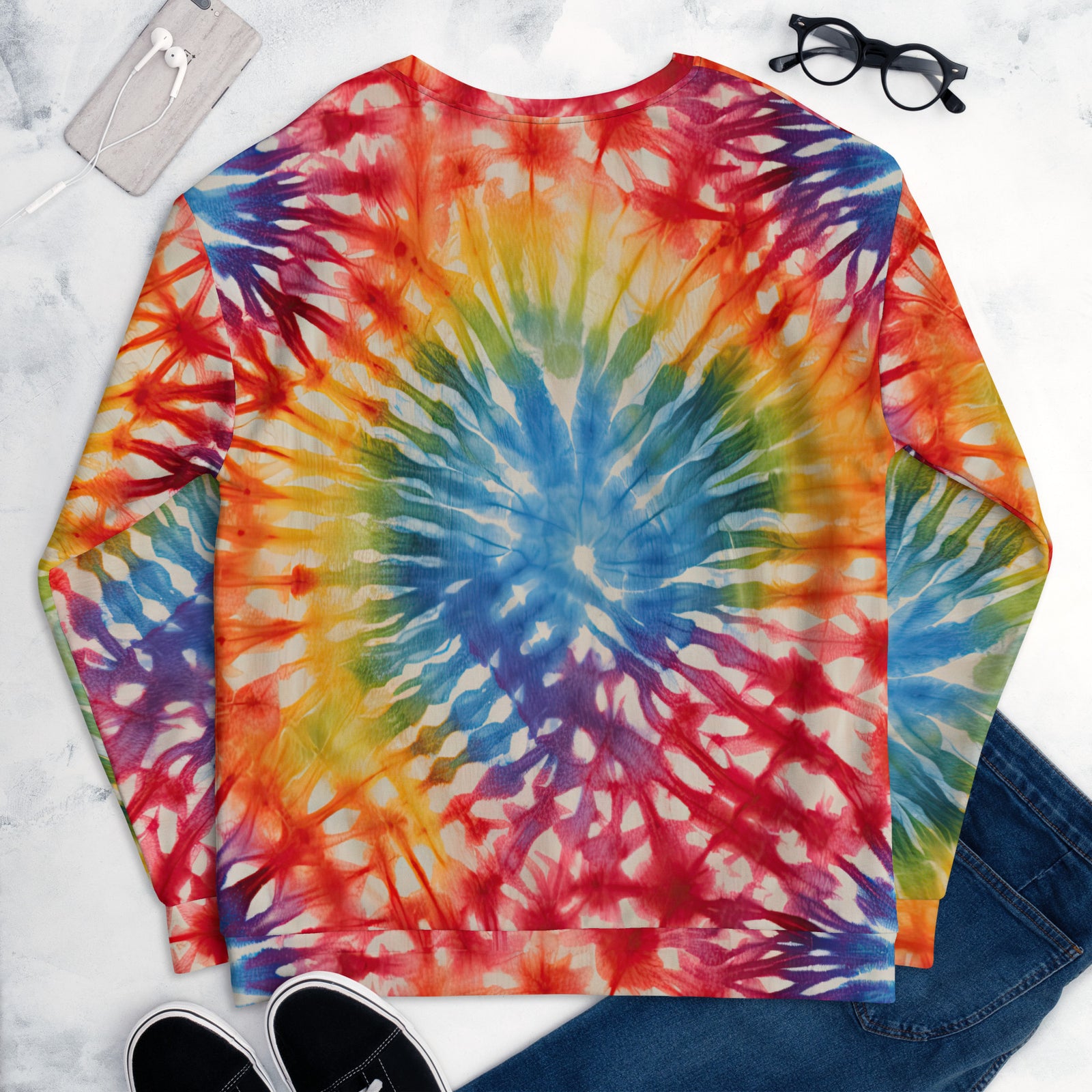 Mk Ultra Tie Dye Sweatshirt