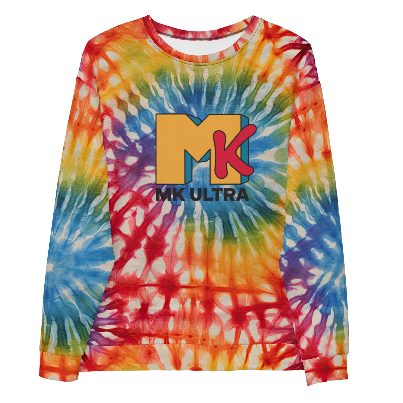 Mk Ultra Tie Dye Sweatshirt