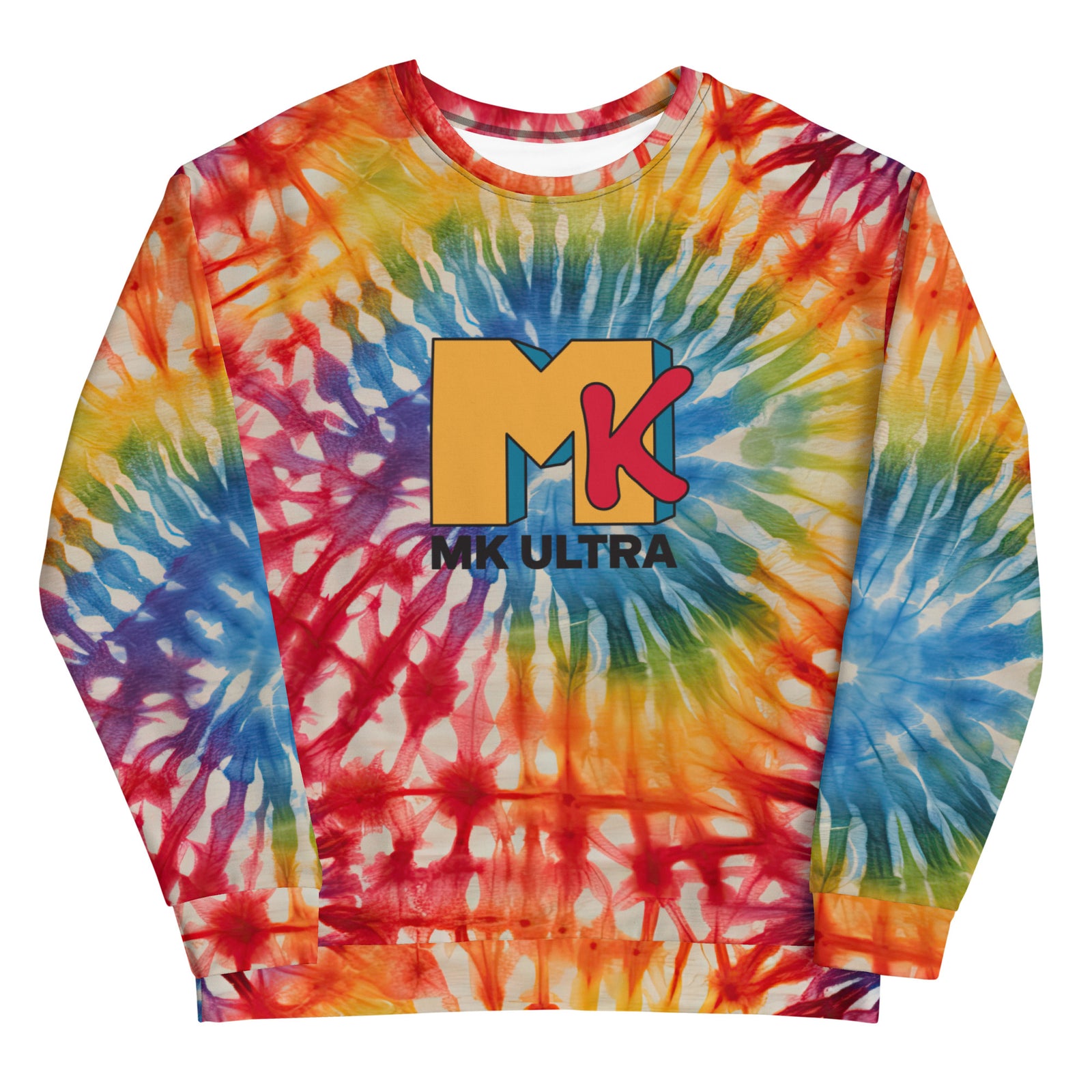 Mk Ultra Tie Dye Sweatshirt