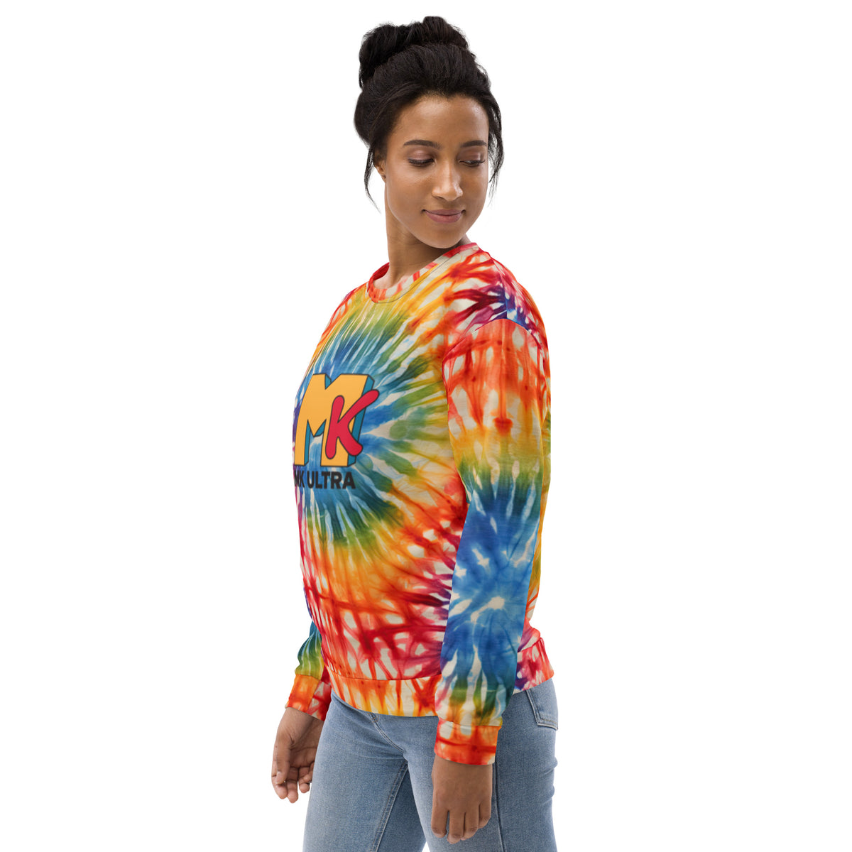 Mk Ultra Tie Dye Sweatshirt Liberty Maniacs