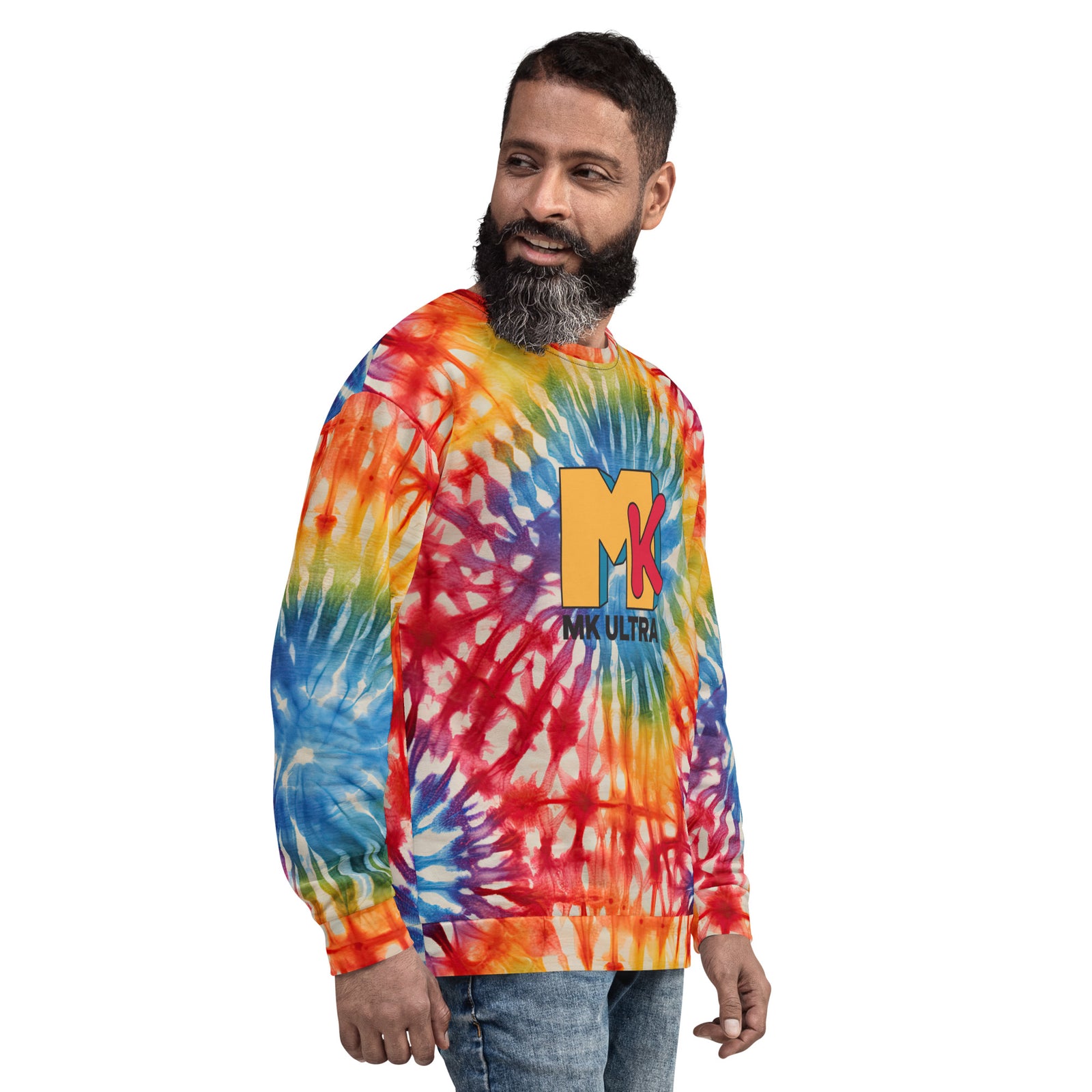Mk Ultra Tie Dye Sweatshirt