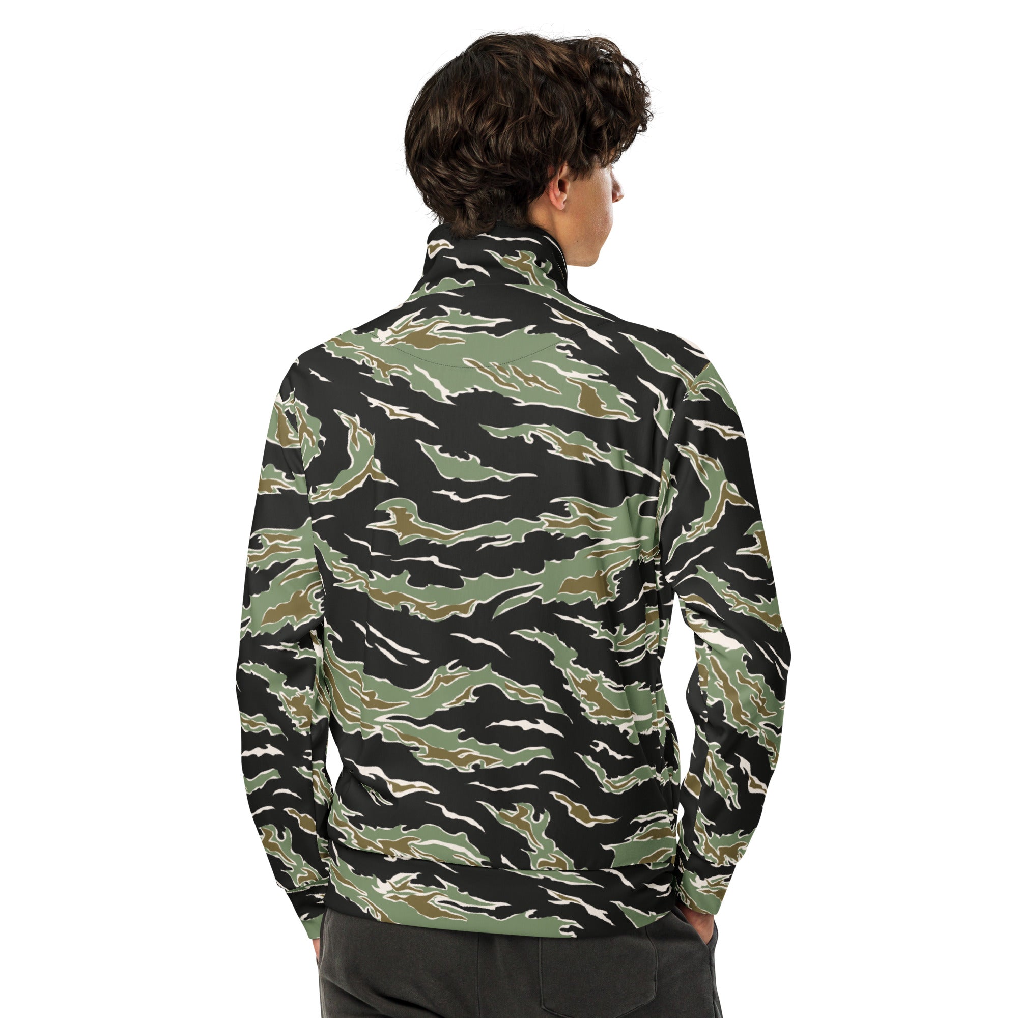 Tiger Stripe Jungle Camouflage Track Jacket