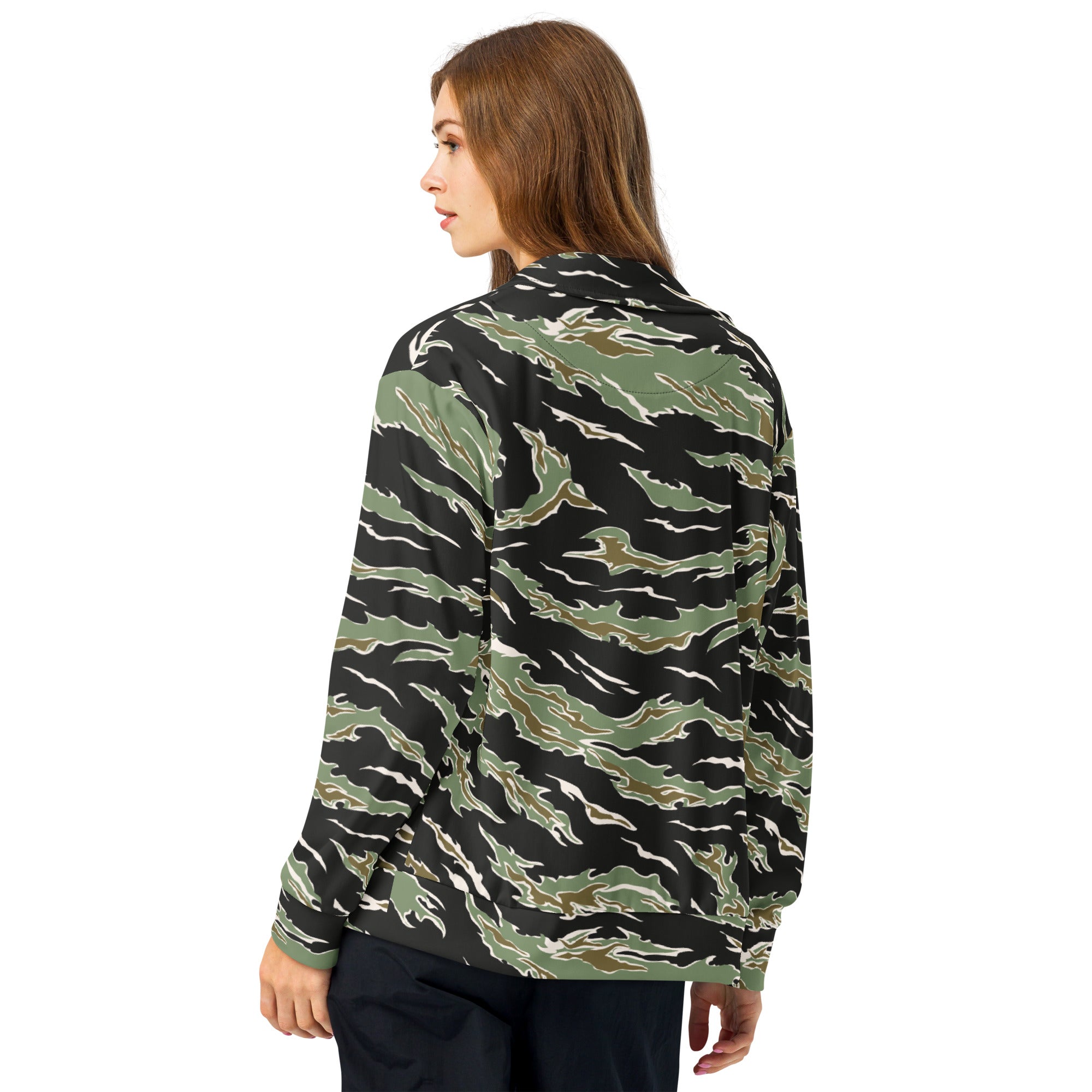 Tiger Stripe Jungle Camouflage Track Jacket