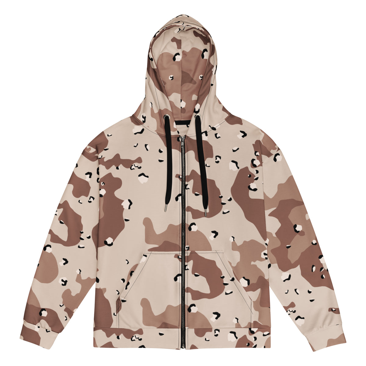 DBDB Desert Camo Handmade Zip Hoodie