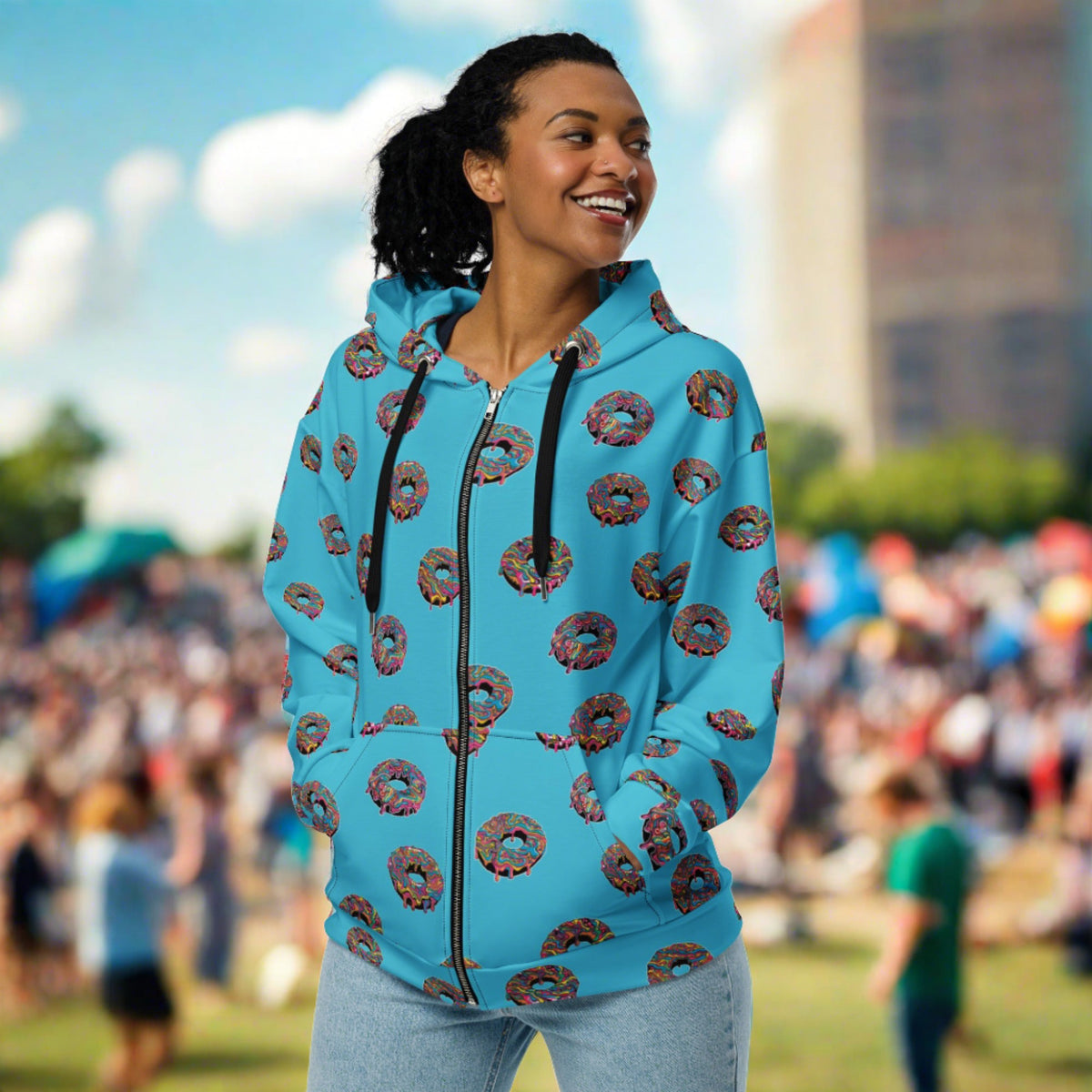 The Psychedelic Baker&#39;s Dozen Zip hoodie